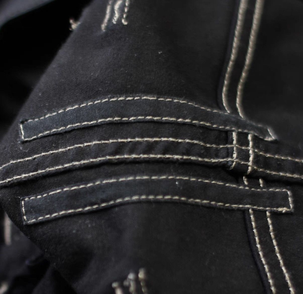 Rick Owens Rick Owens Waxed Finish Diagonal-Fly Motorcycle Pants Size US 31 - 4 Thumbnail