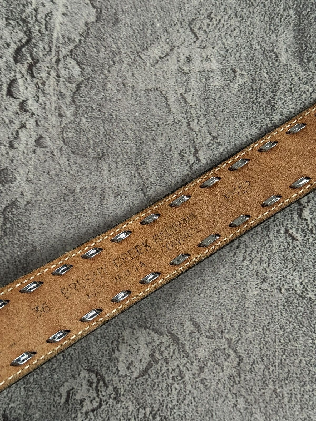 Cowboy Equipment Smith and wesson leather designer cowboy belt y2k avantgarde Size ONE SIZE - 15 Thumbnail