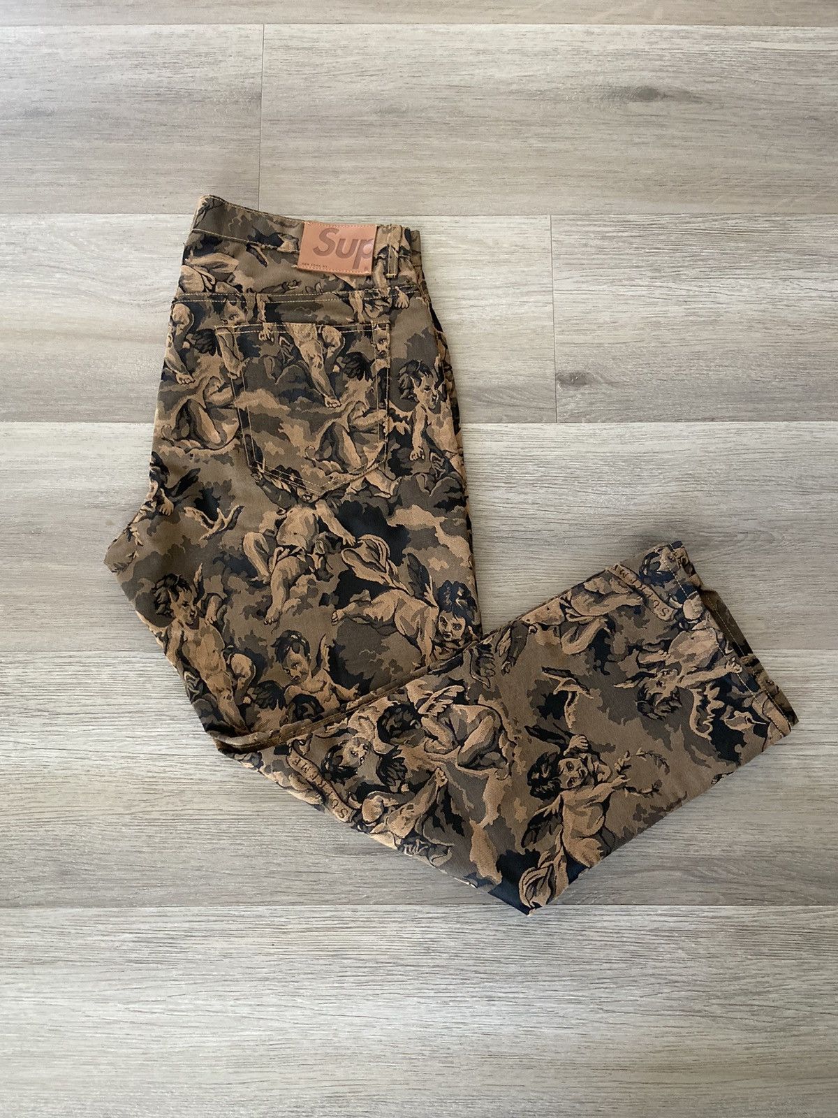 パンツ Supreme Cherub 5 Pocket Pant / 30 Supreme 'Cherub 5 Pocket Pant'ケルビム 5ポケットパンツ 総柄