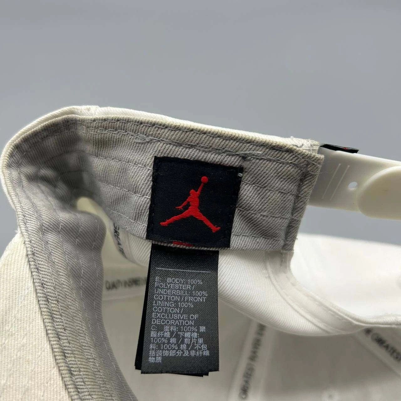 Jordan Brand Air Jordan Hat Cement Elephant Metal Logo Jumpman Snap Back Size ONE SIZE - 3 Thumbnail
