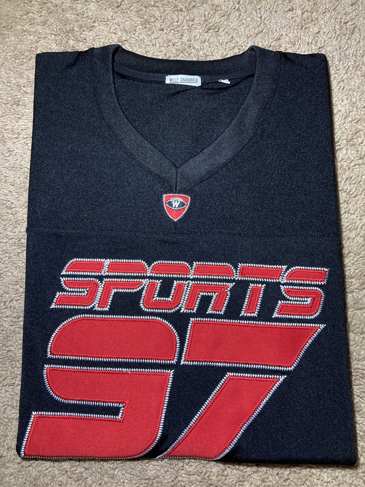 Willy Chavarria AW22 Willy Chavarria Sports 97 Football Jersey 2022 90s Kpop Size US L / EU 52-54 / 3 - 1 Thumbnail