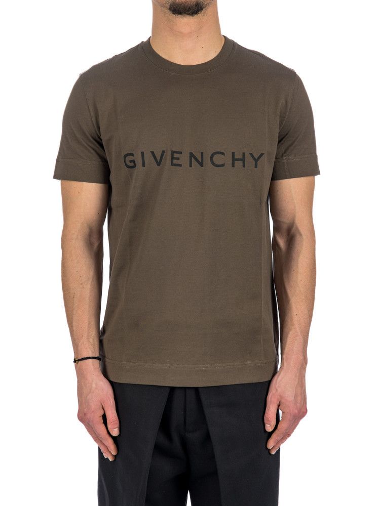Givenchy o1srvl11e1024 Slim Fit T-Shirt in Brown Size US M / EU 48-50 / 2 - 1 Thumbnail