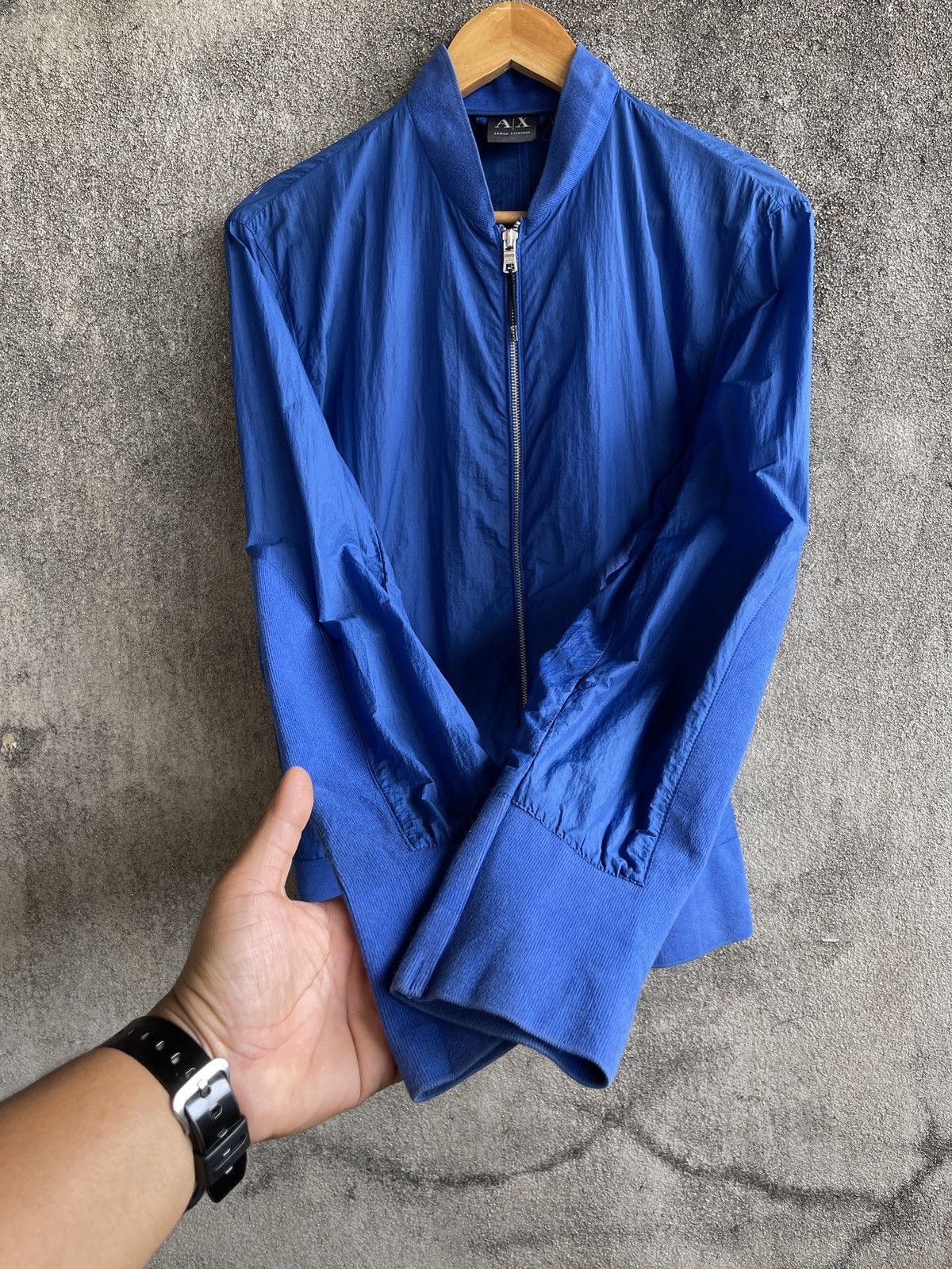 Armani Exchange Last Drop🔥Rare🔥A/X ARMANI EXCHANGE Bomber Light Jacket Size US S / EU 44-46 / 1 - 7 Thumbnail