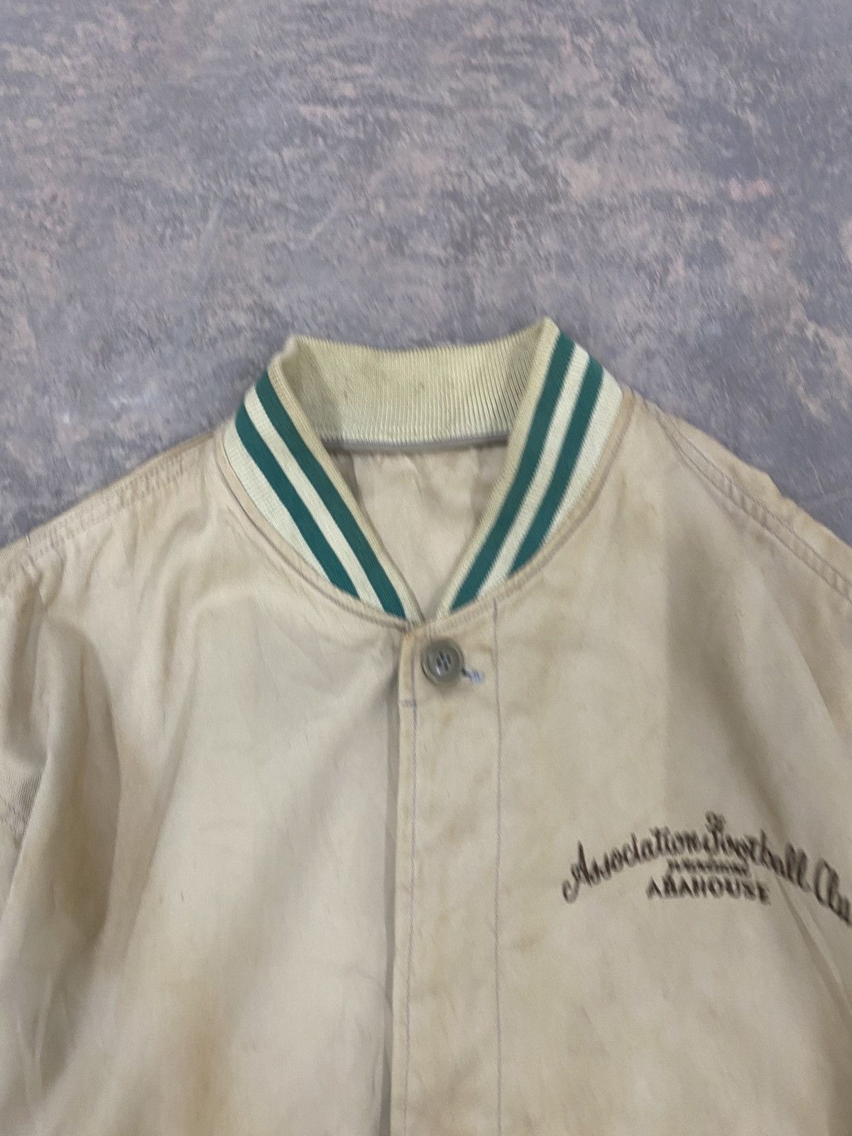 ABAHOUSE 1980s -Abahouse Football Club Varsity Jacket Size US L / EU 52-54 / 3 - 13 Thumbnail