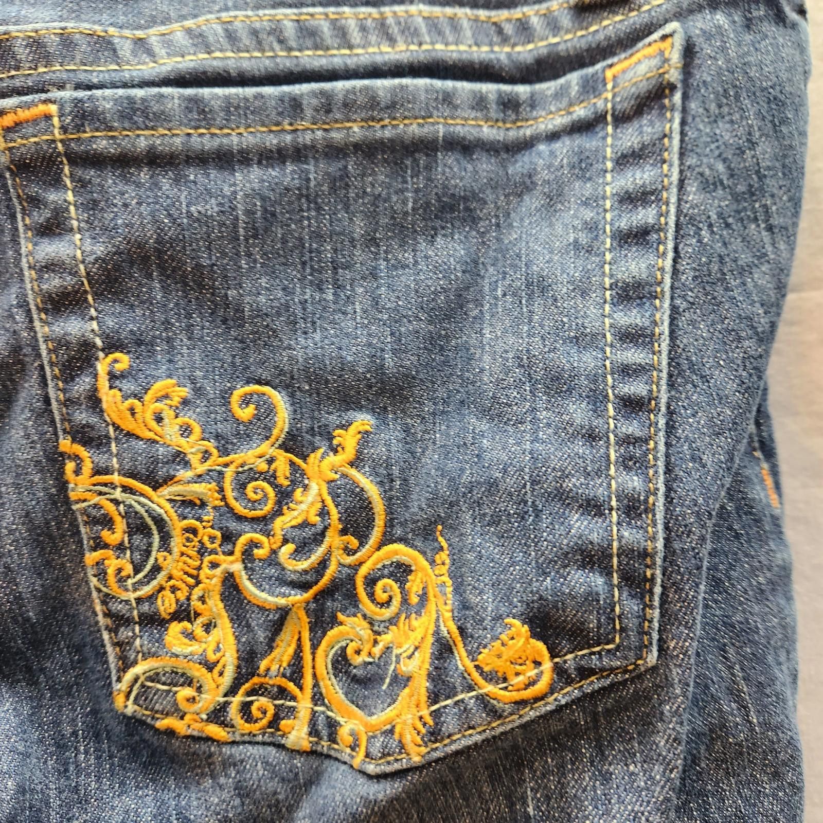 Enyce Vintage Enyce Jeans Blue Womens Size 11 Embroidered Size 30" / US 8 / IT 44 - 10 Thumbnail