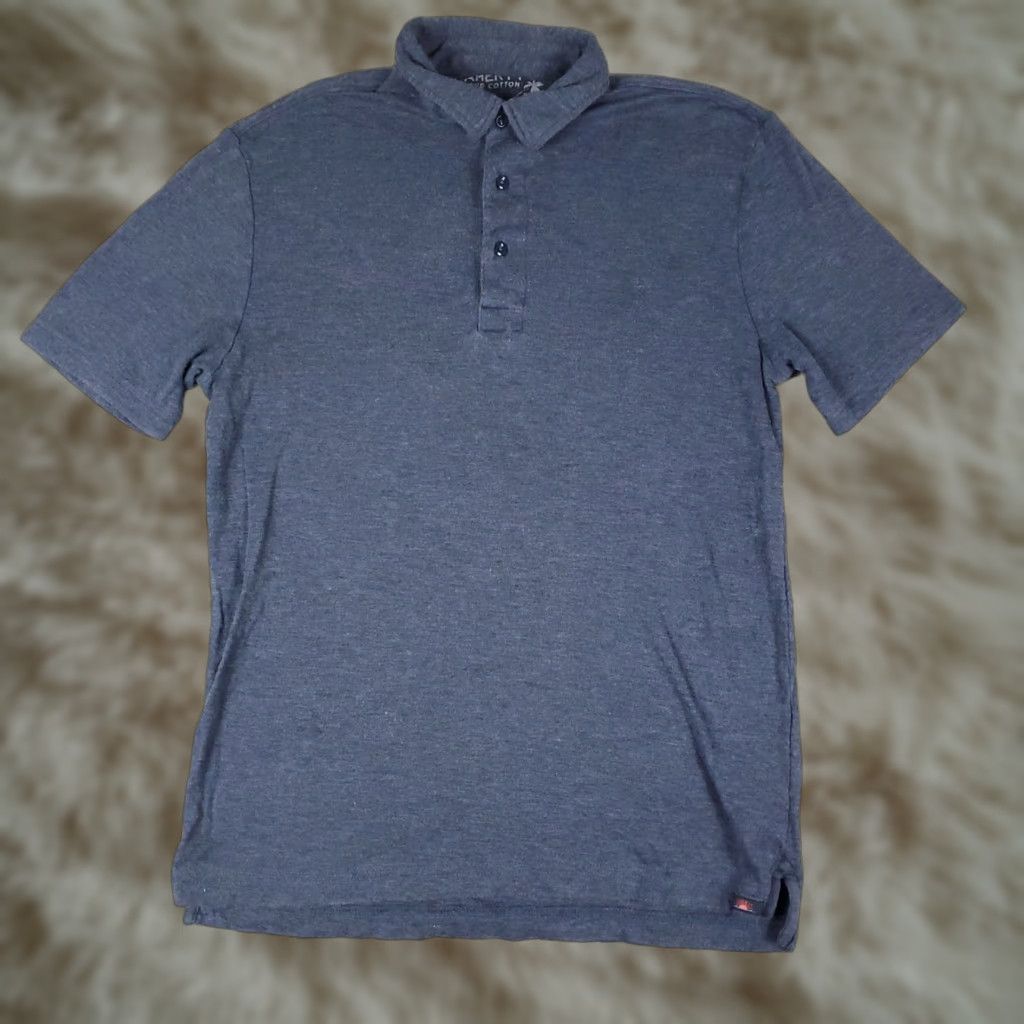 Faherty Faherty Polo Shirt Mens Size S Blue Cotton Casual Short Sleeve Polo Shirt Mens S Blue Cotton Size US S / EU 44-46 / 1 - 1 Thumbnail