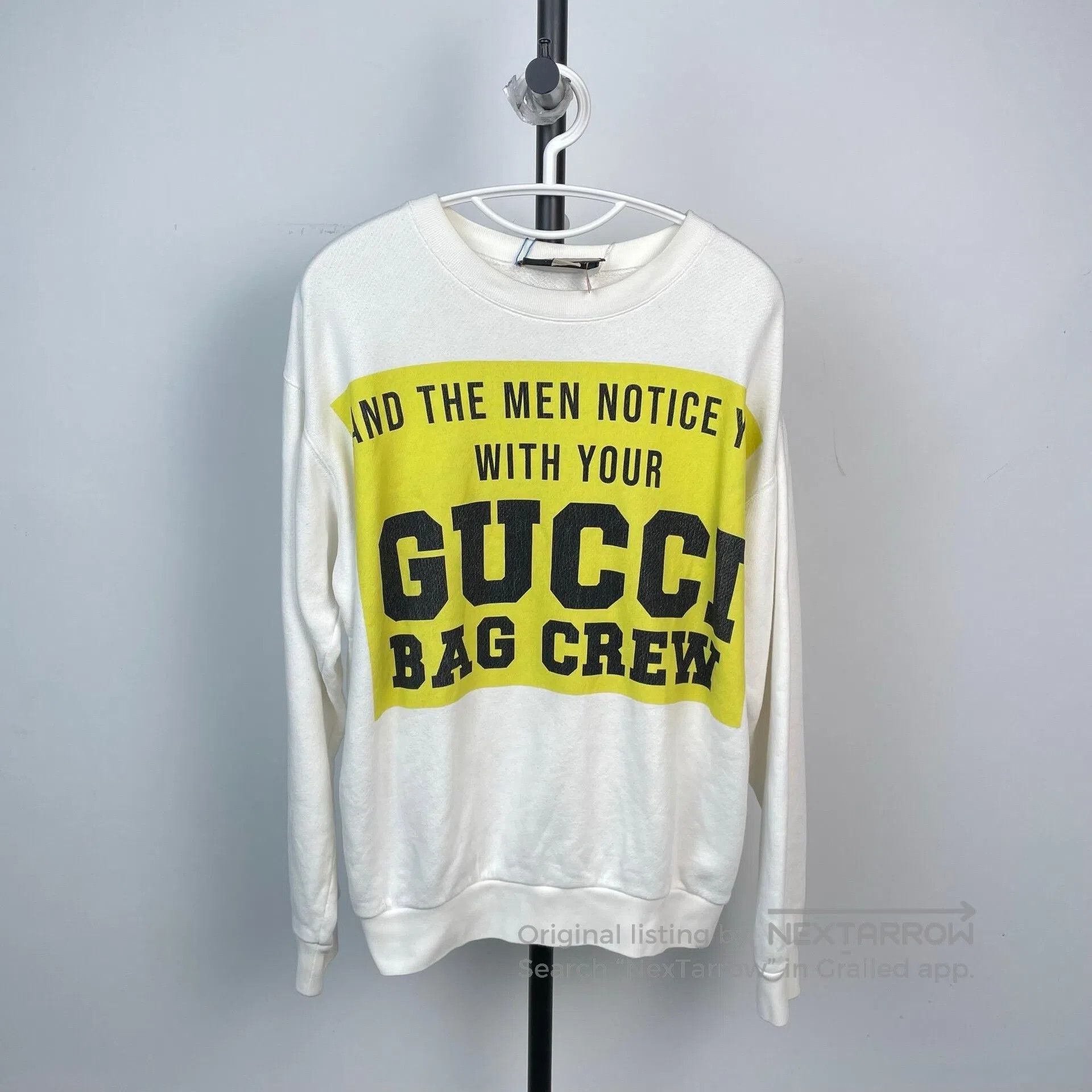 Gucci Guicci Beige Crew Neck Sweatshirt| Size US XS / EU 42 / 0 - 1 Thumbnail