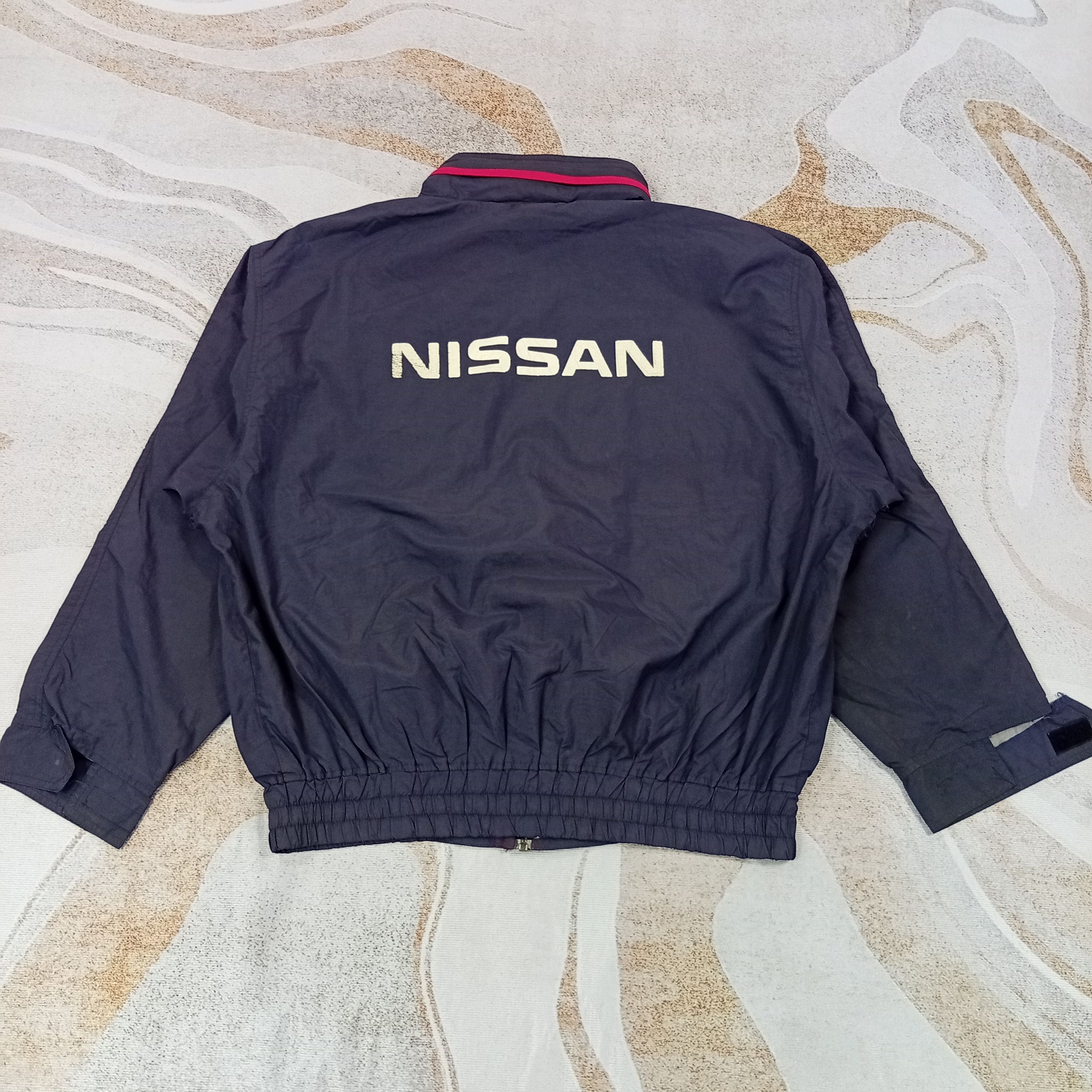 Japanese Brand × Vintage Nissan Motorsports Distressed Jacket c220n18 Size US XL / EU 56 / 4 - 1 Thumbnail