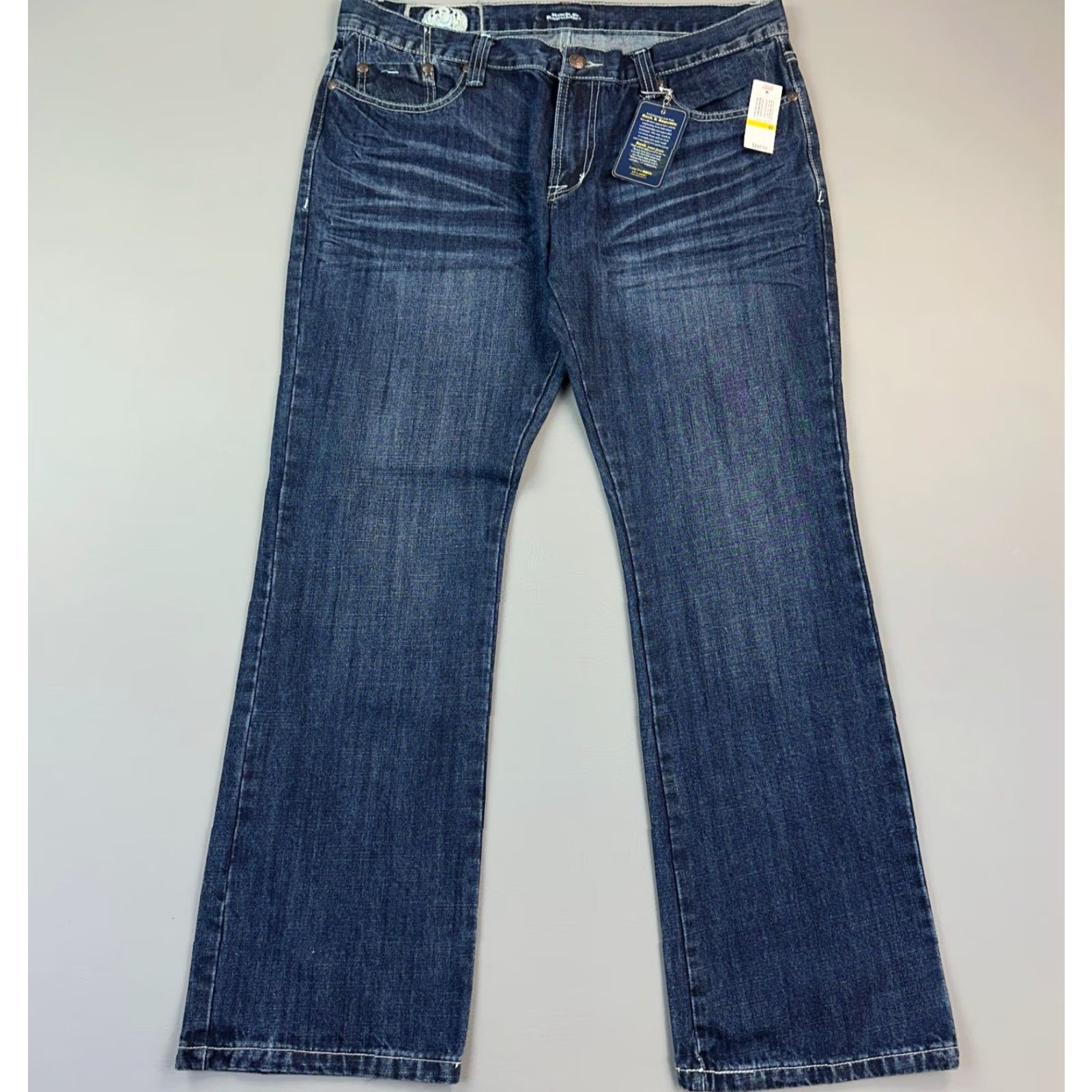 Vintage Vintage Rock & Republic Jeans Mens 40x32 Dark Wash USA Made Y2K Kiedis Skull Rock & Republic Jeans Mens 40x32 Dark Wash USA Made Y2K Size US 40 / EU 56 - 2 Thumbnail