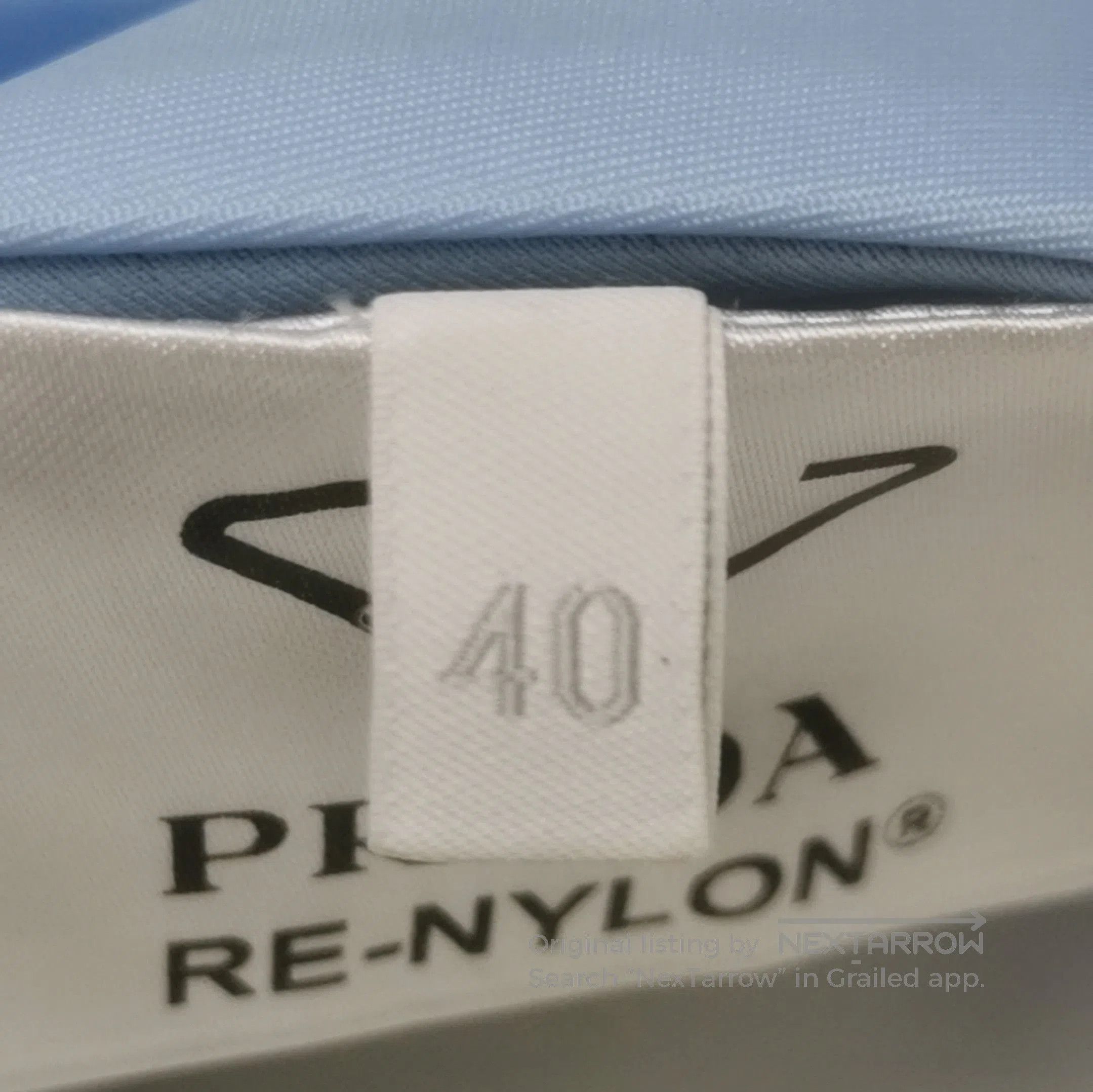 Prada Prada Light Blue Triangle Logo Vest . Size L / US 10 / IT 46 - 7 Thumbnail