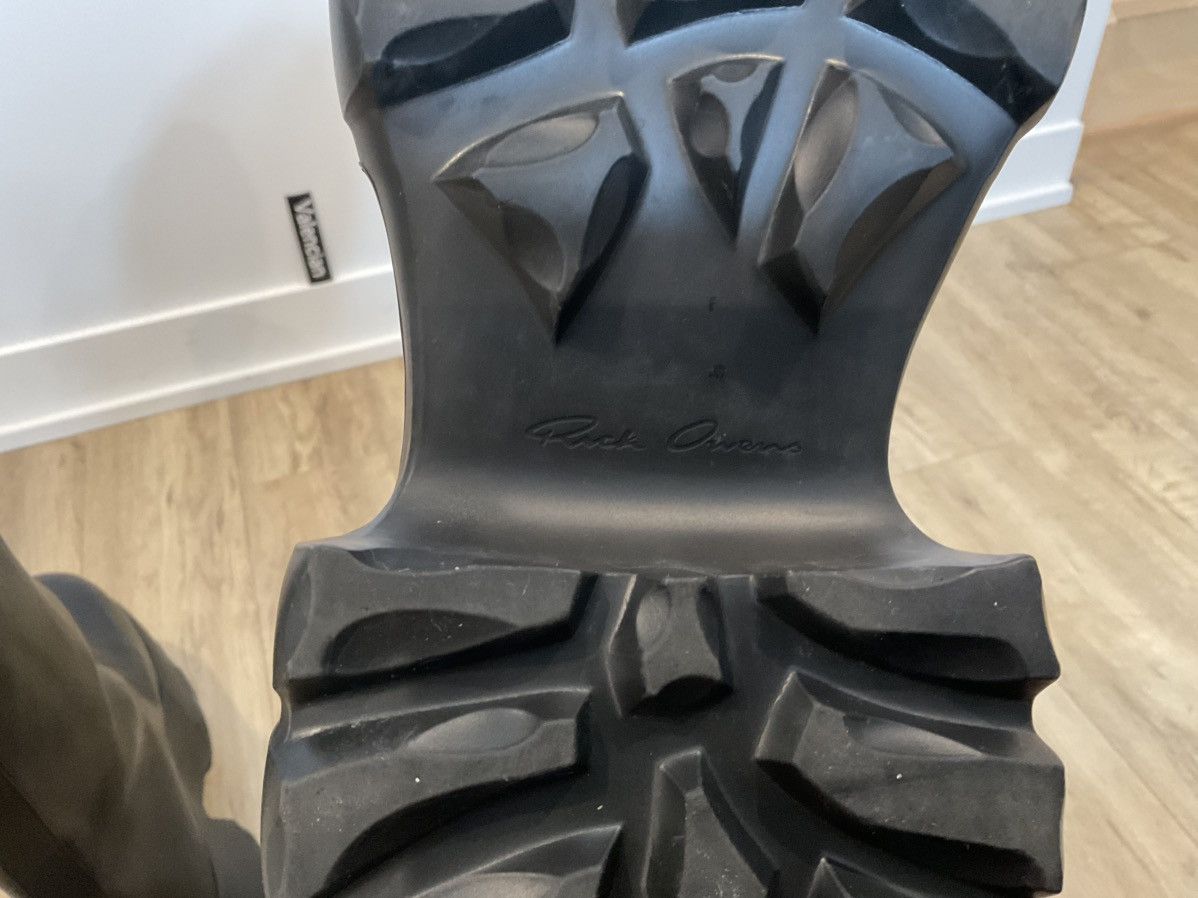 Rick Owens Rick Owens Flared Mega Tractor Boots - Size 43 Size US 10 / EU 43 - 8 Thumbnail
