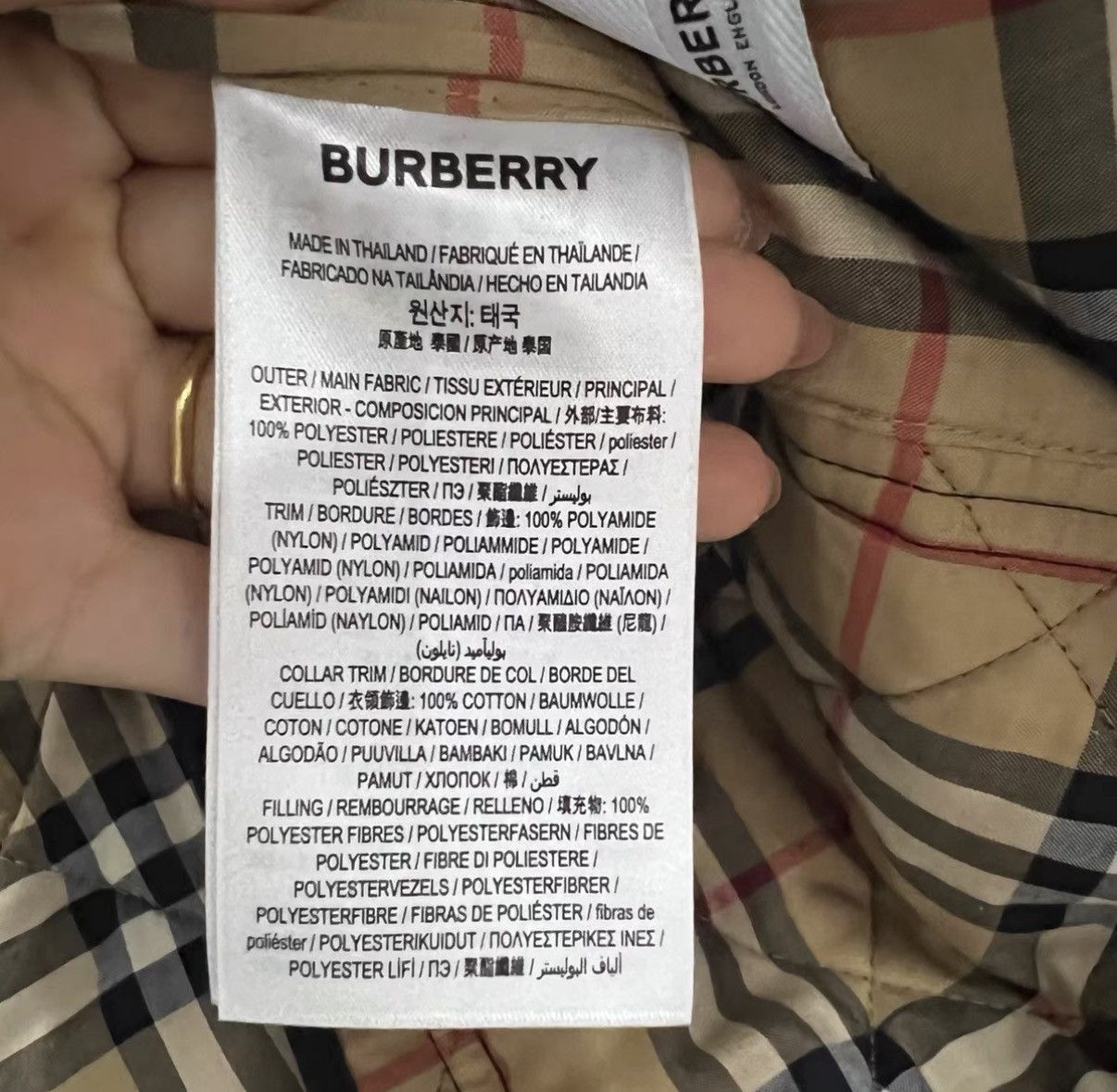 Burberry Black Quilted Sleeveless Vest Size US S / EU 44-46 / 1 - 4 Thumbnail