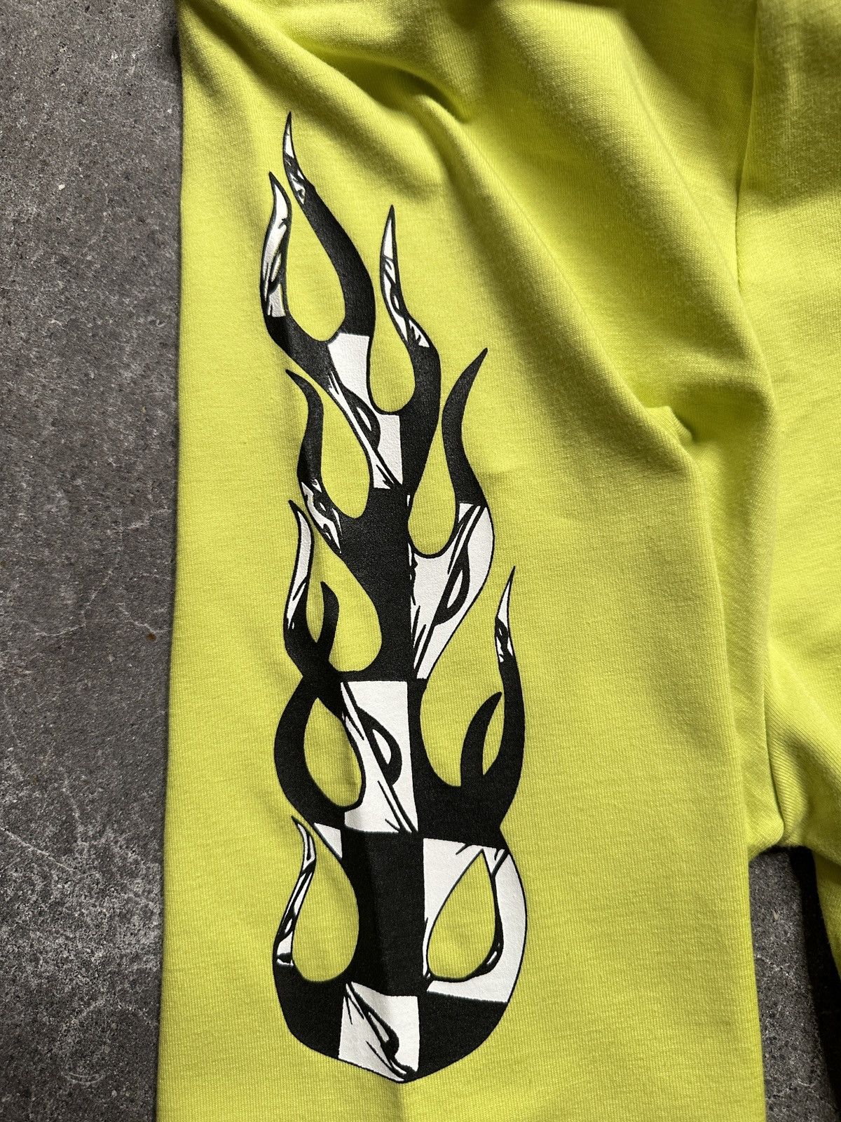 Chrome Hearts Chrome Hearts 99 Eyes Bike Short Acidick Green Size Small Size 30" / US 8 / IT 44 - 3 Thumbnail