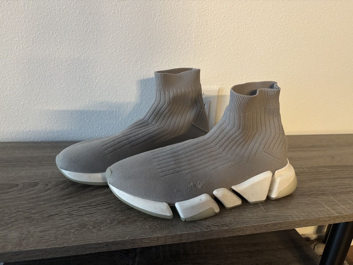 Balenciaga Balenciaga speed trainers rib-knit Size US 9 / EU 42 - 4 Thumbnail