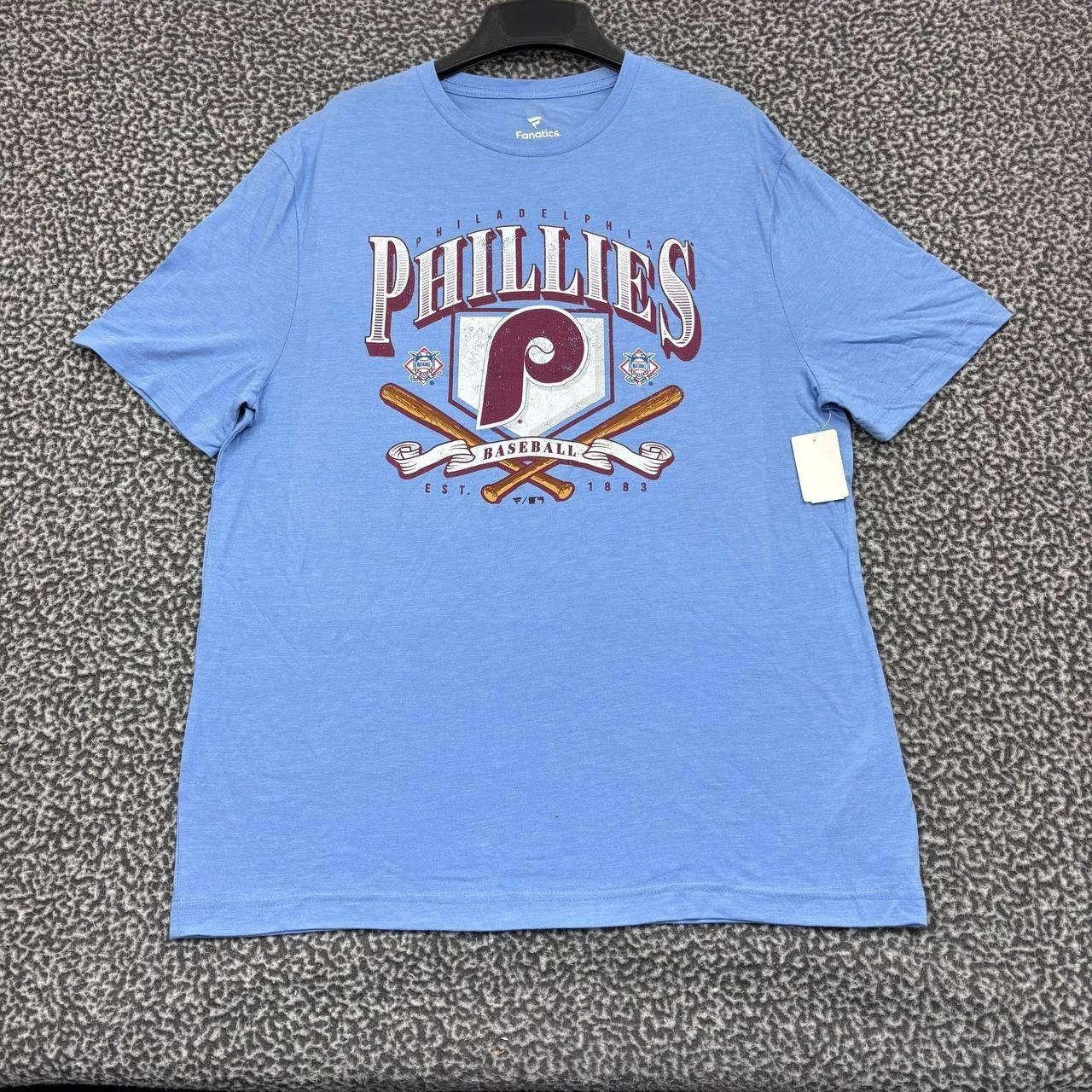 Other Philadelphia Phillies Shirt Men Short Sleeve Crew Neck L Size US L / EU 52-54 / 3 - 1 Thumbnail