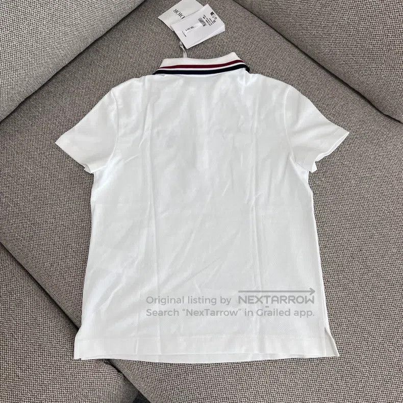 Dior Dior SS25 Cotton Blended Striped Knitted Polo Shirt Size XS / US 0-2 / IT 36-38 - 2 Thumbnail