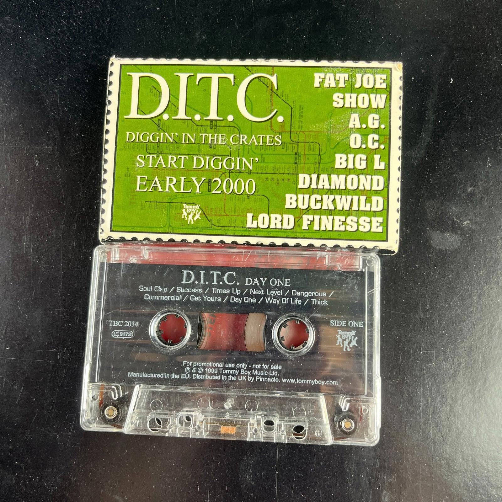 Other D.I.T.C. Diggin In The Crates 1999 Promo Cassette Big L Rare Size ONE SIZE - 1 Thumbnail