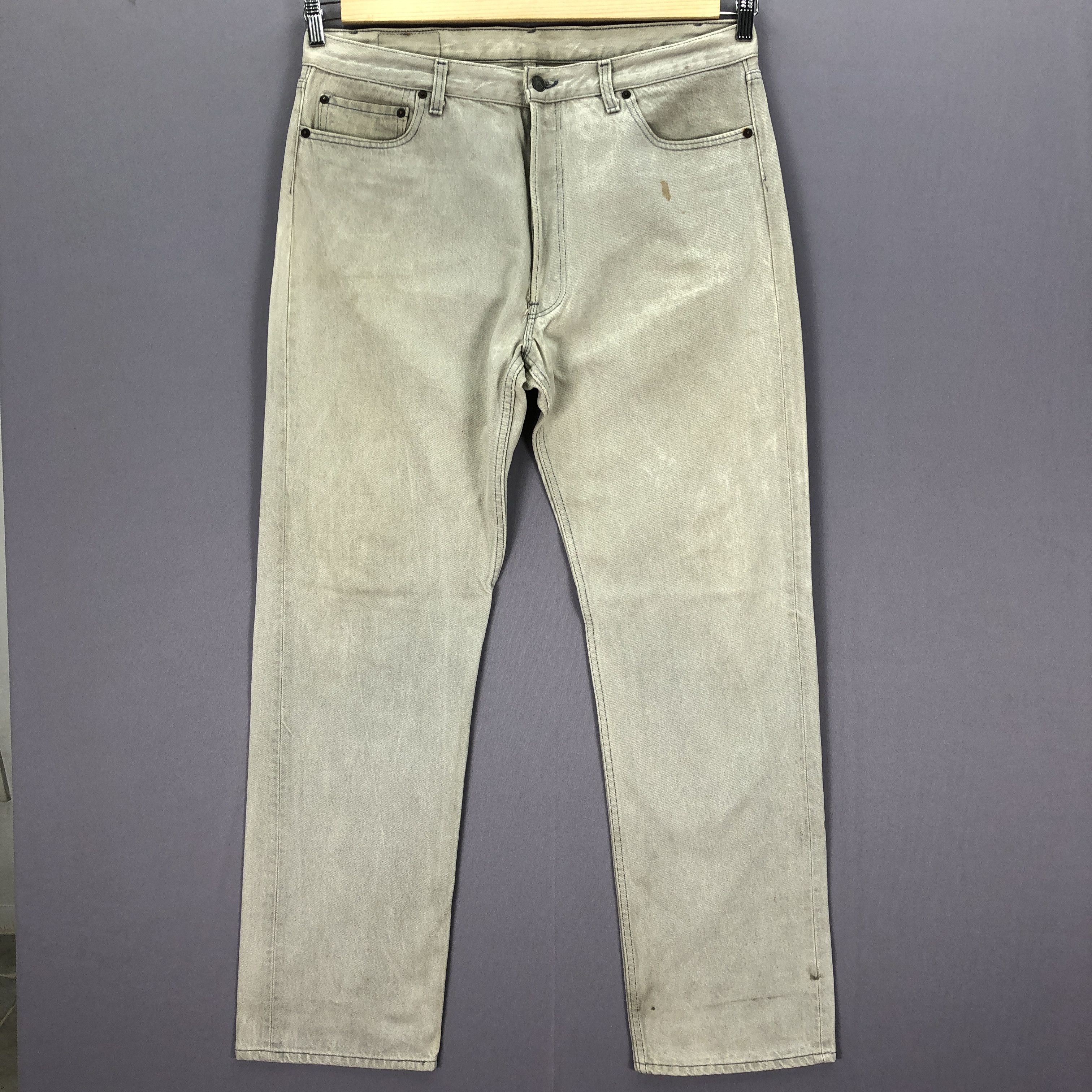 Levi's Vintage Levis 501 Jeans Levi's Faded Gray Ash Denim Pants Size US 36 / EU 52 - 1 Thumbnail