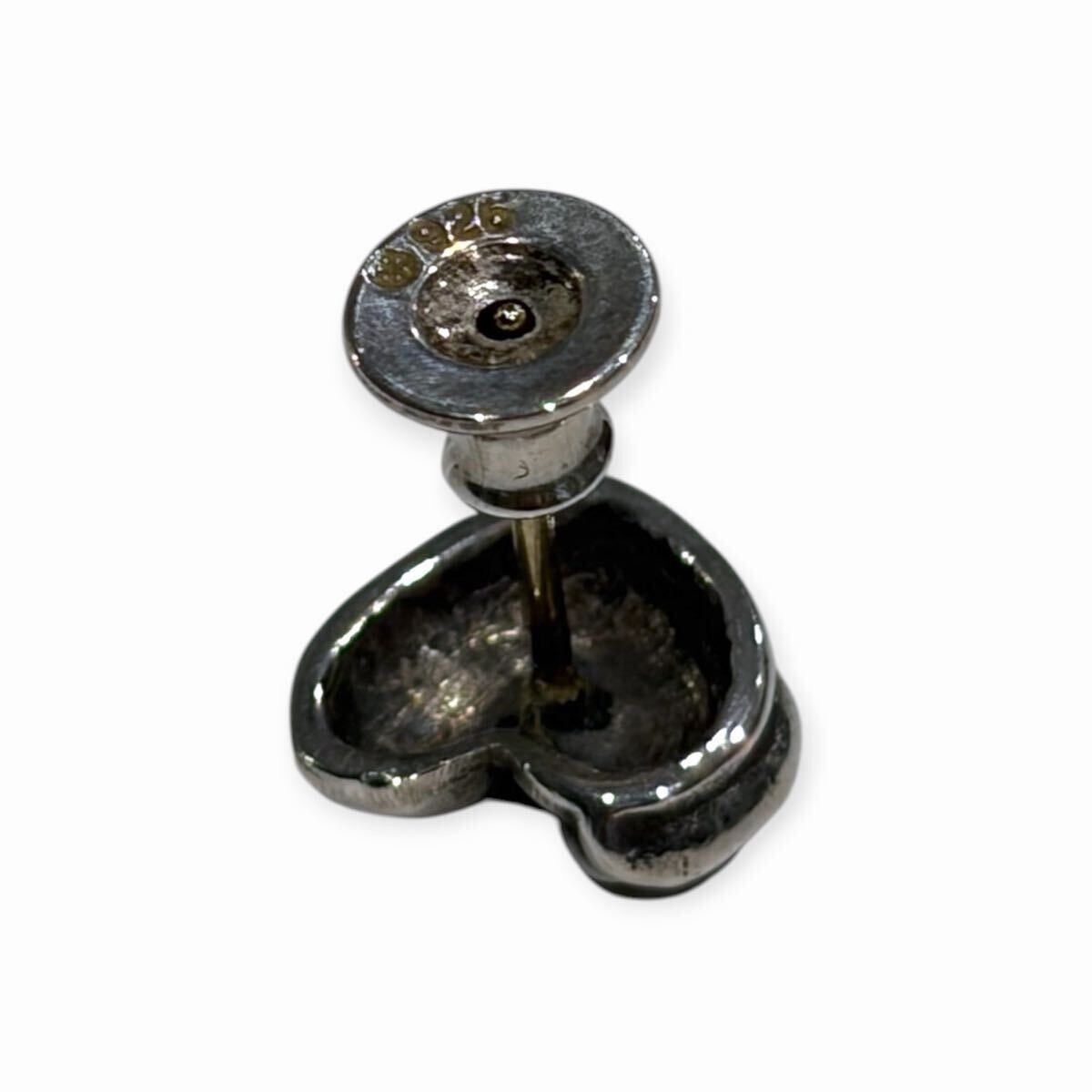 Chrome Hearts Chrome Hearts Stud Heart Earring Size ONE SIZE - 5 Thumbnail