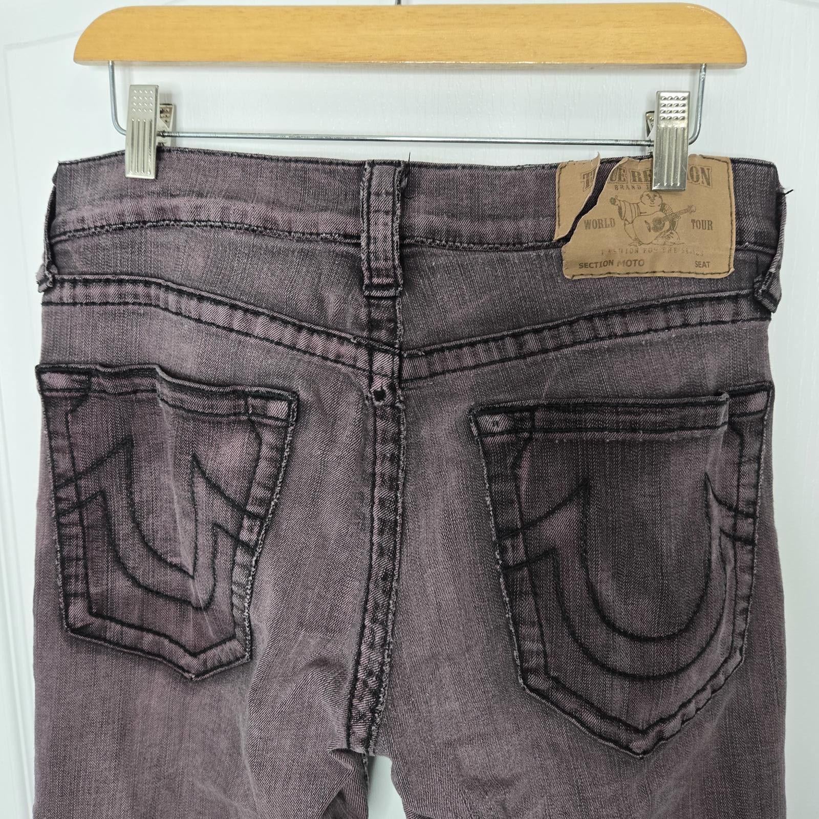 True Religion True Religion Moto Jeans Size US 30 / EU 46 - 4 Thumbnail