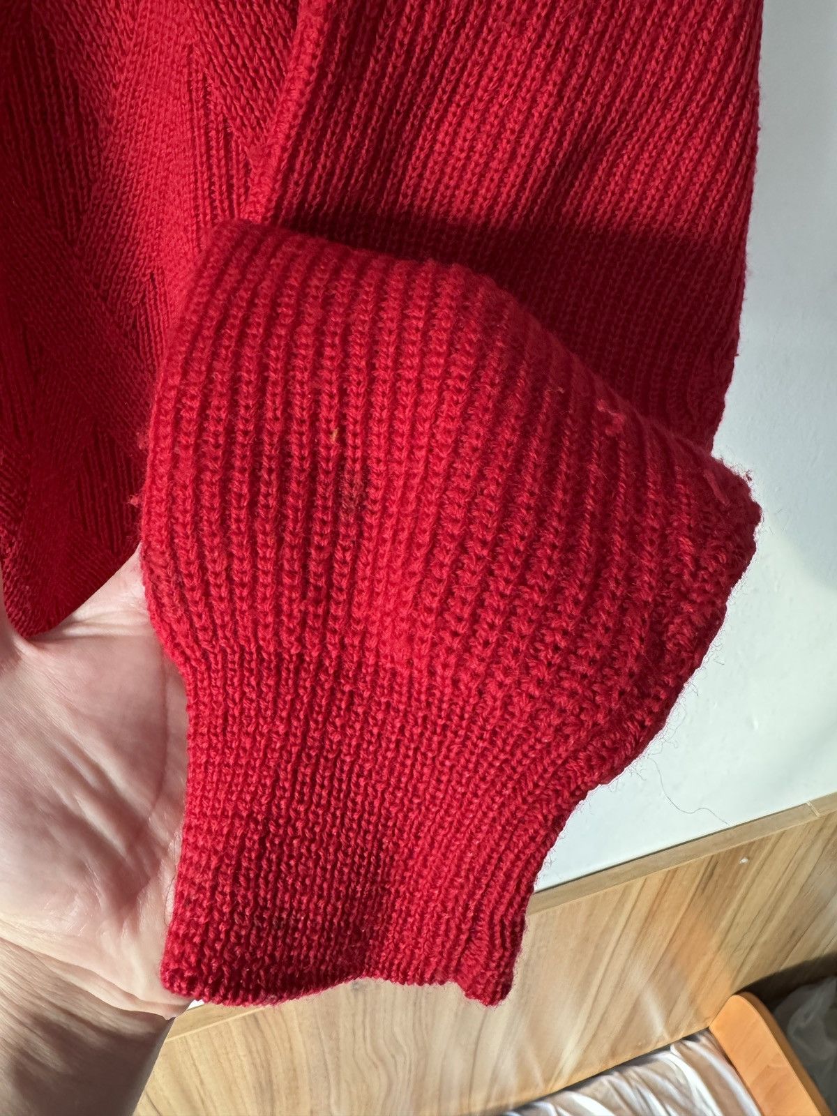 Vintage 🔥 Vintage Yves Saint Lauren Wool Sweater Size US L / EU 52-54 / 3 - 6 Thumbnail
