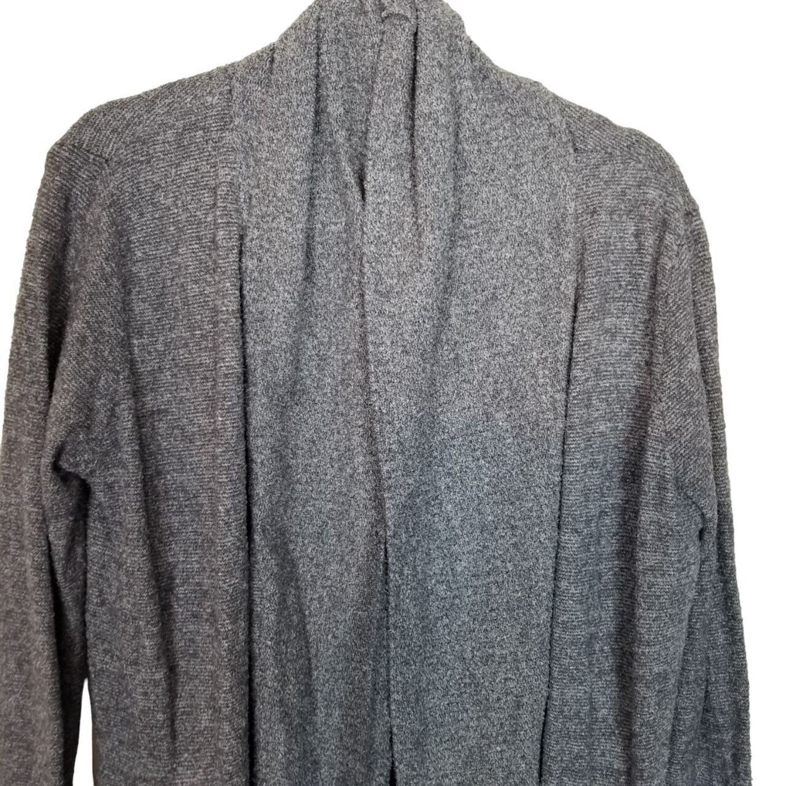 Dreamville Barefoot Dreams Womens CozyChic Lite Circle Cardigan Sweater Size L / US 10 / IT 46 - 3 Thumbnail