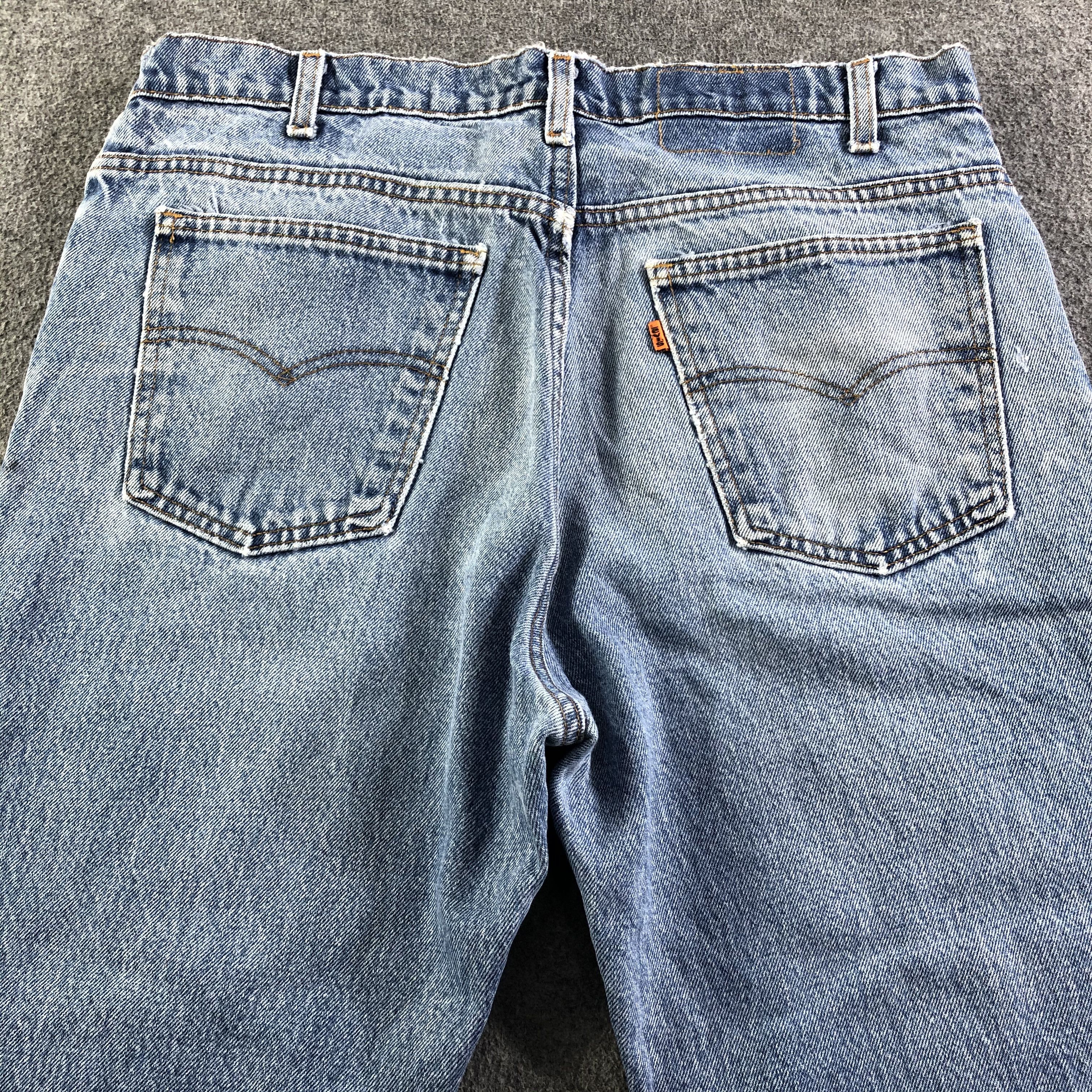 Levi's Vintage Blue Wash Levis Jeans-J3443 Size US 35 - 4 Thumbnail