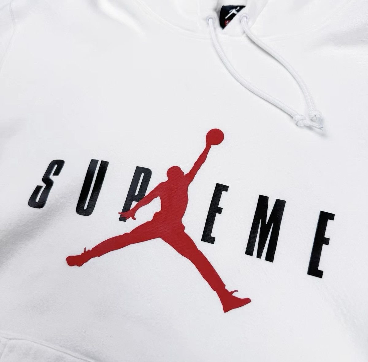 Jordan Brand × Supreme Supreme Jordan hooded pullover sweatershirt Size US XL / EU 56 / 4 - 2 Thumbnail