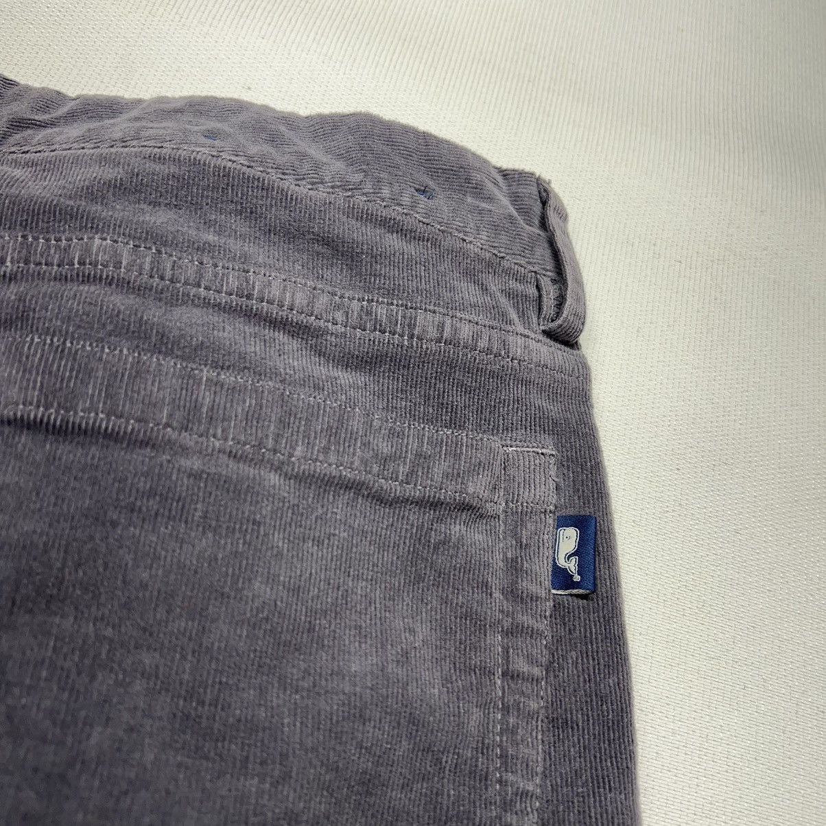 Vineyard Vines Vineyard Vines Pants Grey Corduroy 5 Pocket Slim Straight Size US 32 / EU 48 - 12 Thumbnail