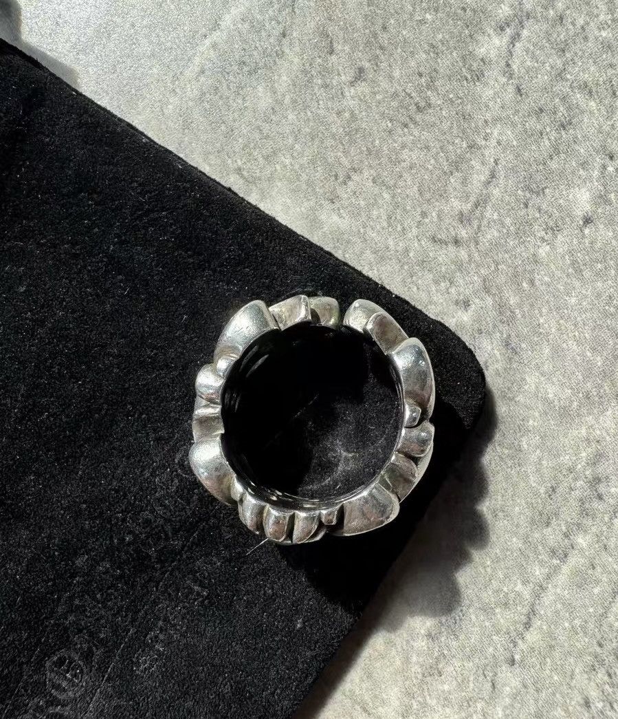 Chrome Hearts Chrome Hearts Cross Open Flower Ring Size ONE SIZE - 4 Thumbnail