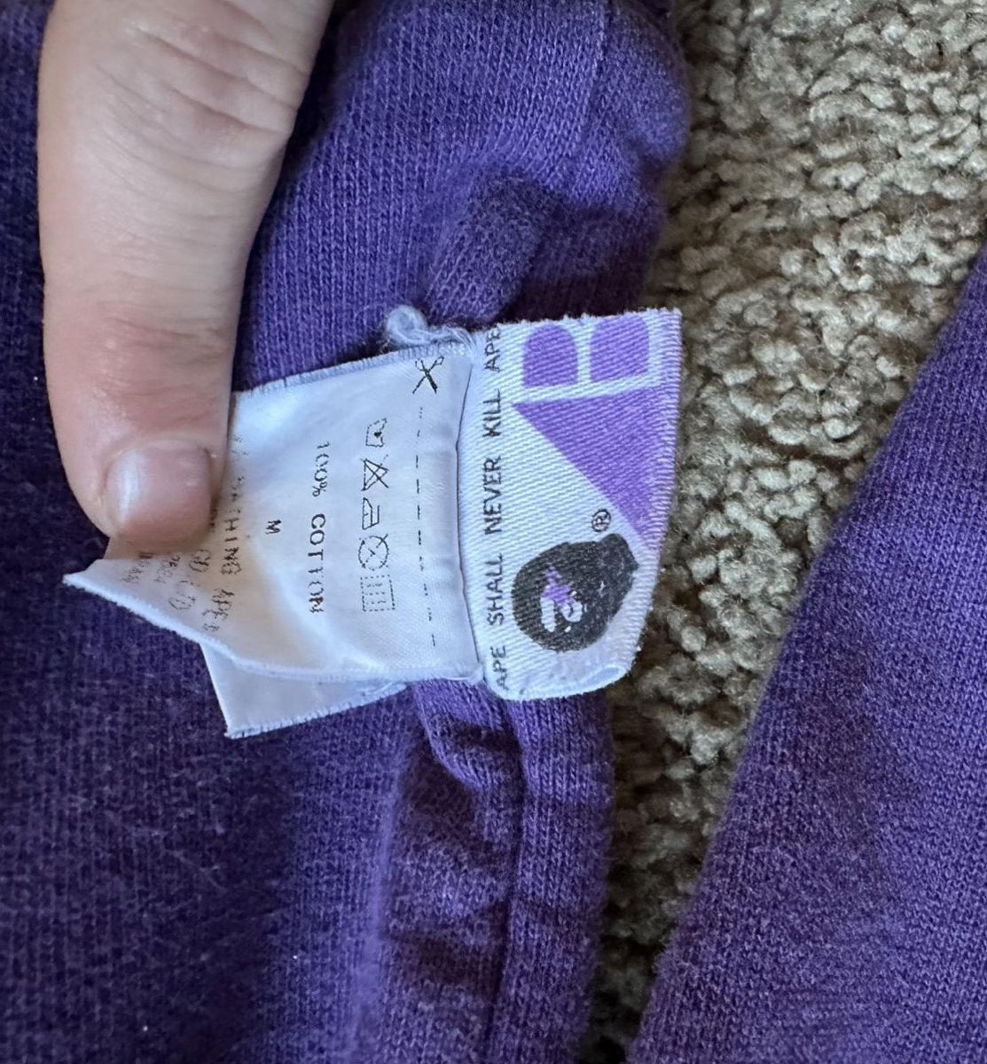 Bape Bape reversible crewneck Size US M / EU 48-50 / 2 - 8 Thumbnail