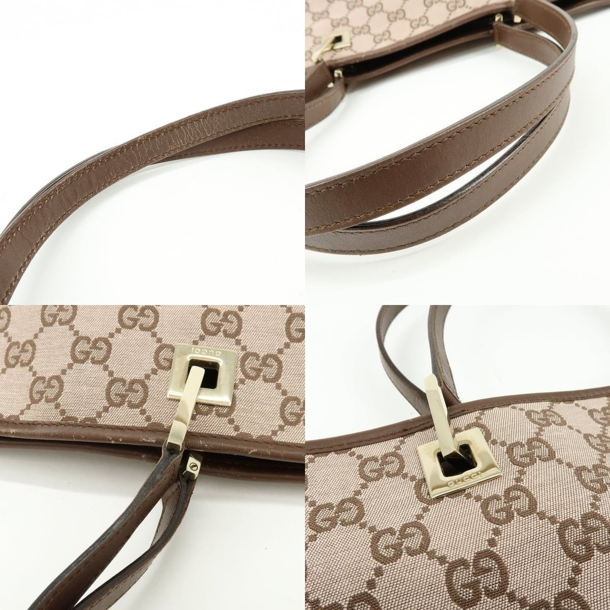 Gucci Gucci GG Supreme Tote Beige Size ONE SIZE - 4 Thumbnail