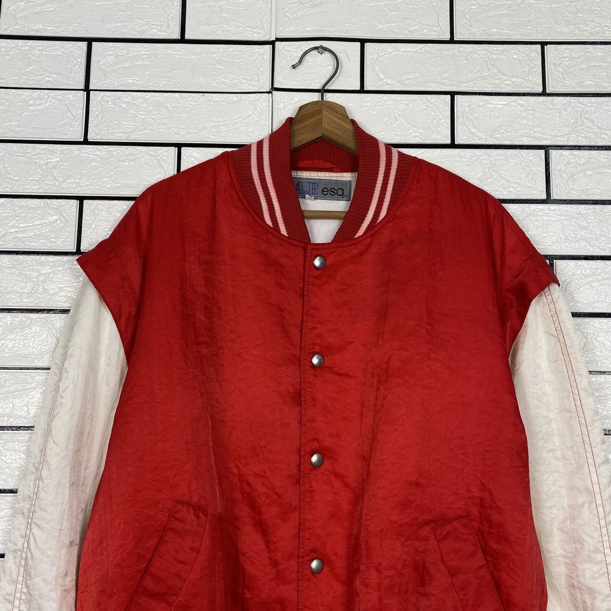 Japanese Brand 📌Vintage Nylon Bomber Jacket JAP Esa Size US M / EU 48-50 / 2 - 4 Thumbnail