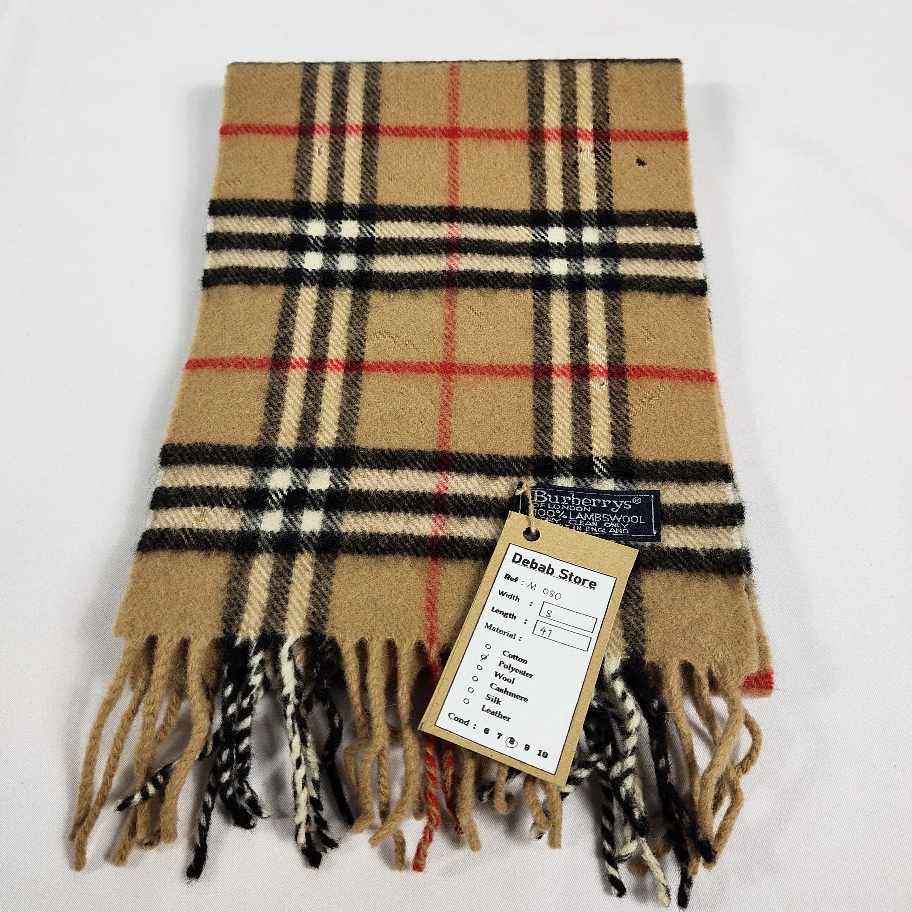 Burberry Burberrys Scarf / Muffler / Neckwear M080 Size ONE SIZE - 3 Thumbnail