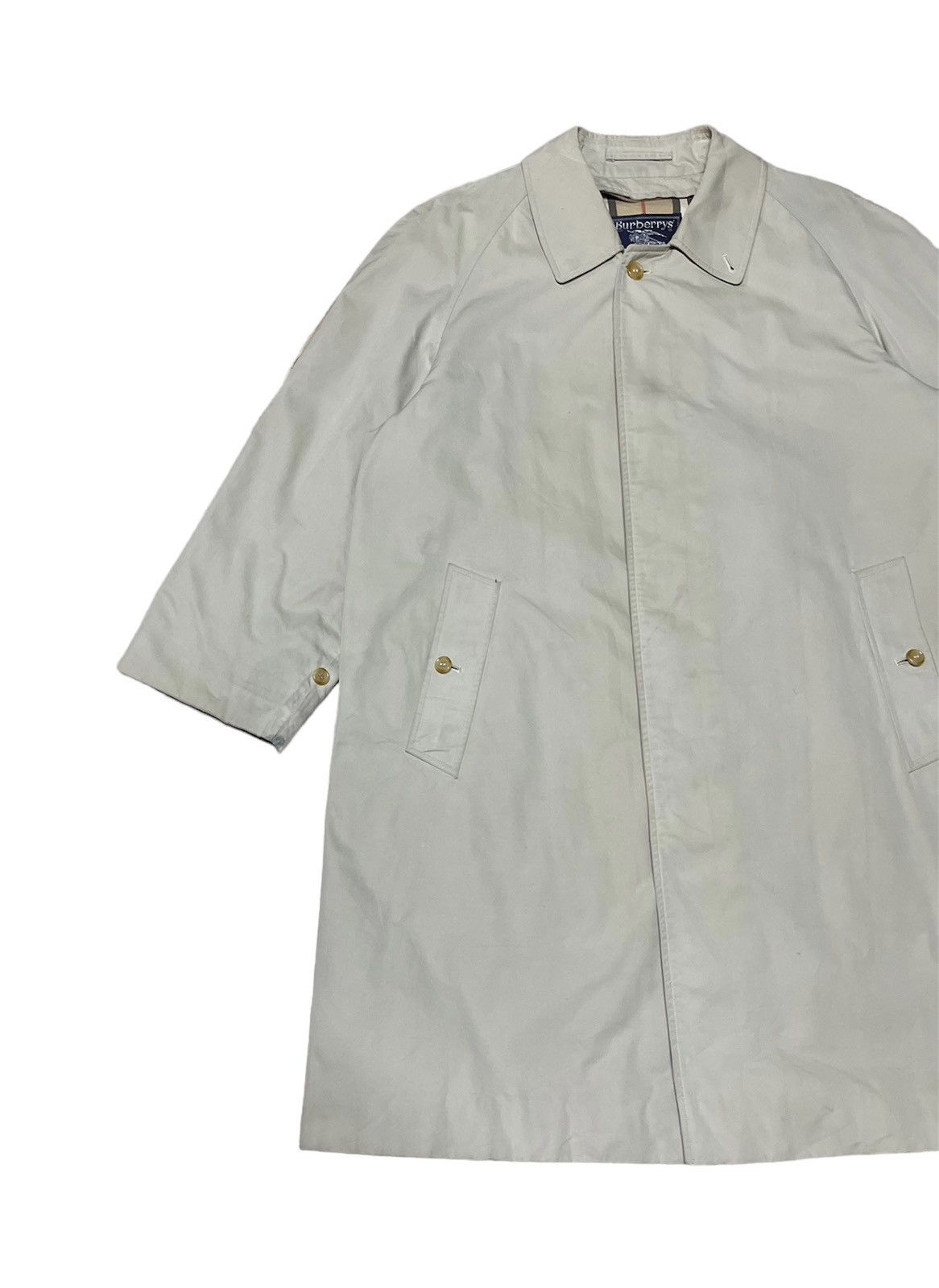 Burberry Vintage Burberry England Nova Check Trench Coat Size US L / EU 52-54 / 3 - 6 Thumbnail