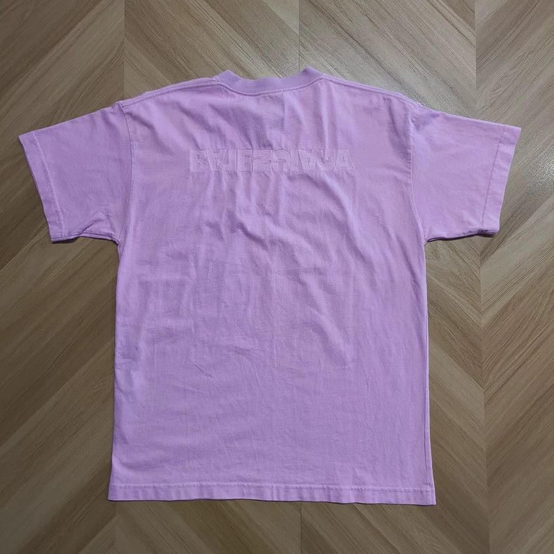 Balenciaga Balenciaga Pink purple round neck short sleeve T-shirt Size US S / EU 44-46 / 1 - 2 Thumbnail