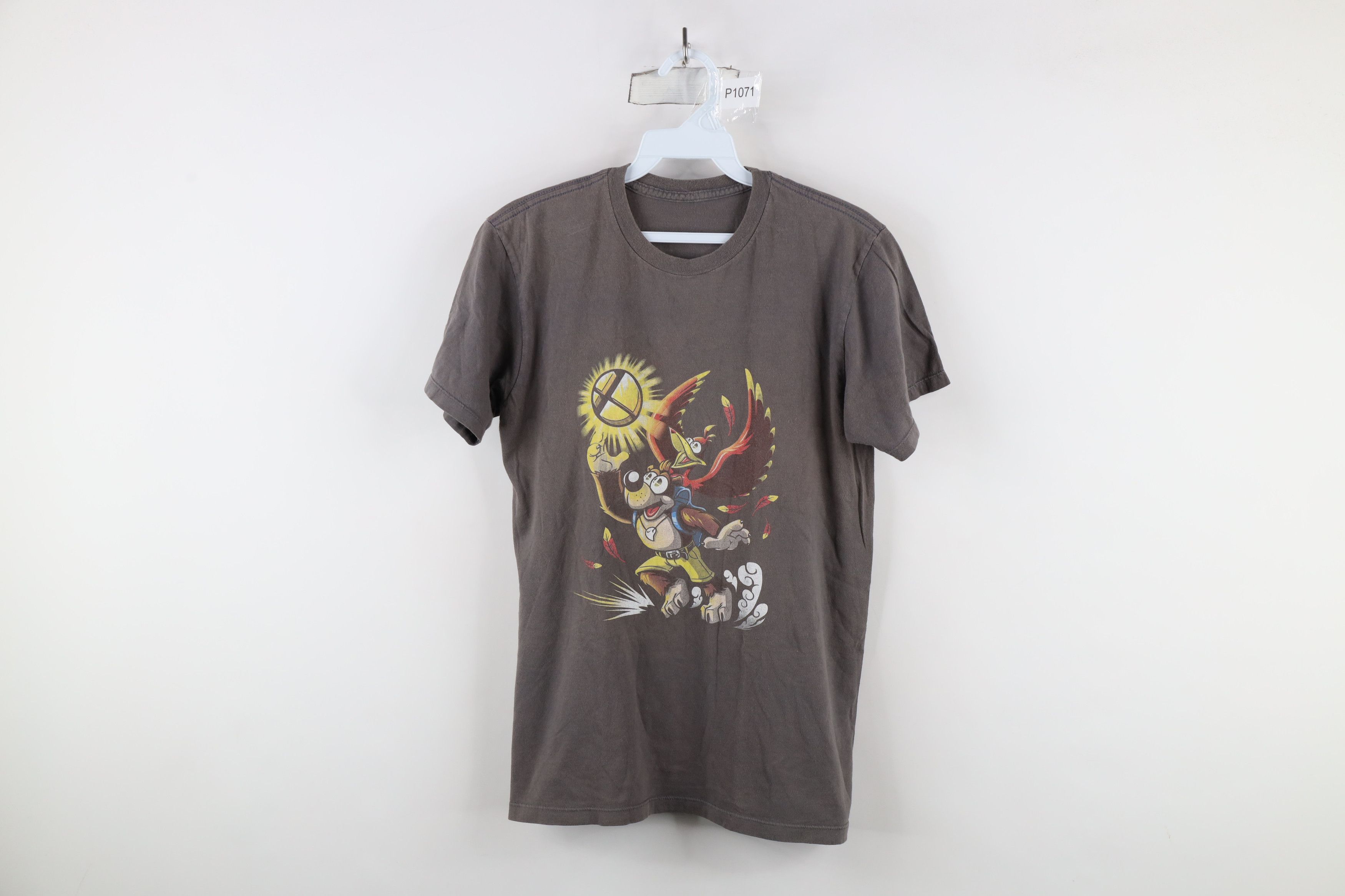 Vintage Vintage Kazooie Game Gaming Short Sleeve T-Shirt Gray Cotton Size US XS / EU 42 / 0 - 1 Thumbnail