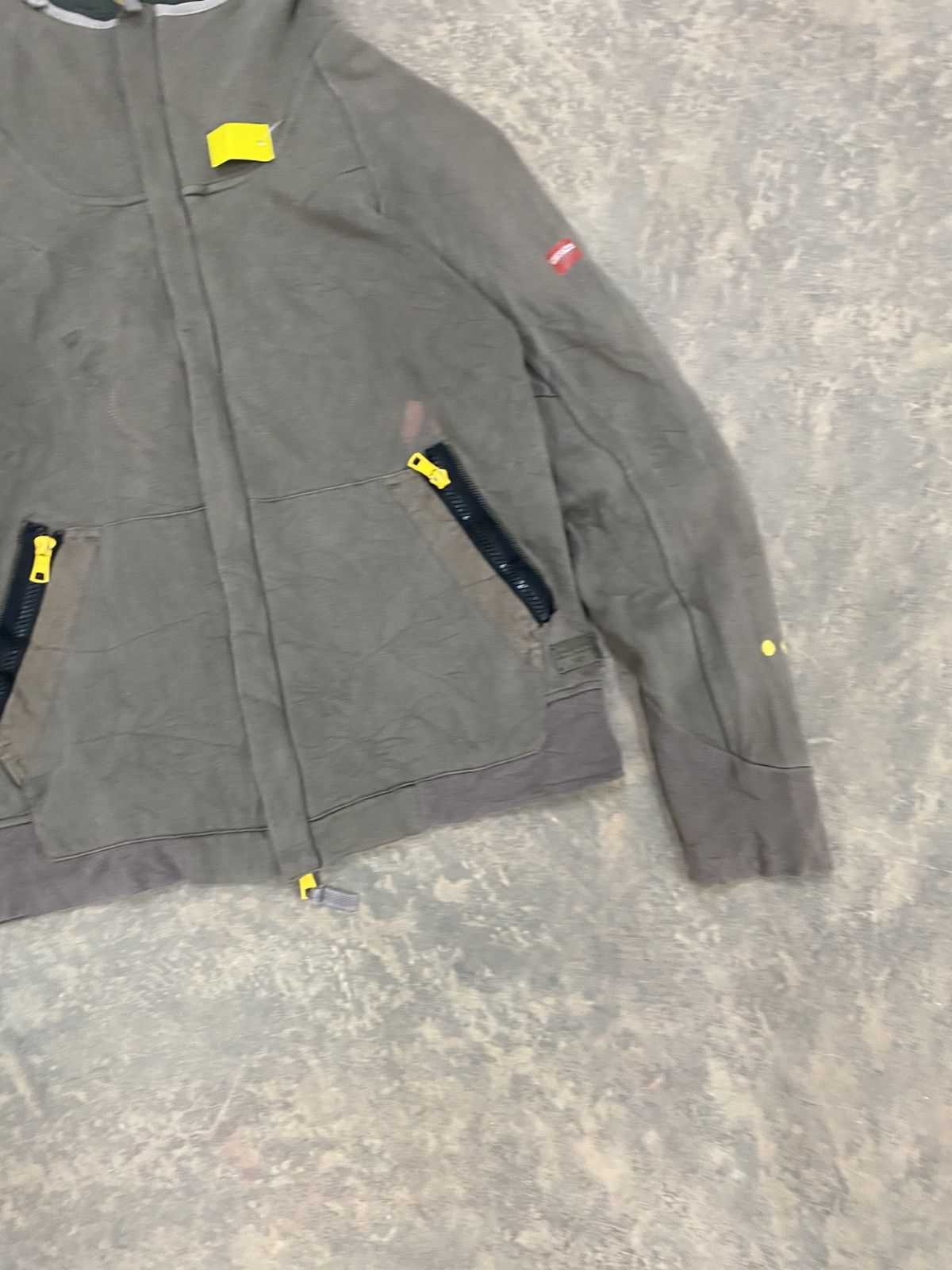 Dries Van Noten VINTAGE MILITARY ZIPPER HOODIE TACTICAL Size US M / EU 48-50 / 2 - 6 Thumbnail
