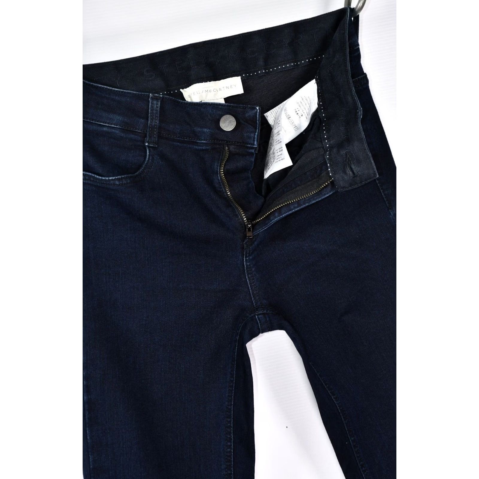 Stella McCartney STELLA MCCARTNEY Jeans Flare Women's Size 28 Blue Denim High Rise VINTAGE? No. Size 28" / US 6 / IT 42 - 3 Thumbnail