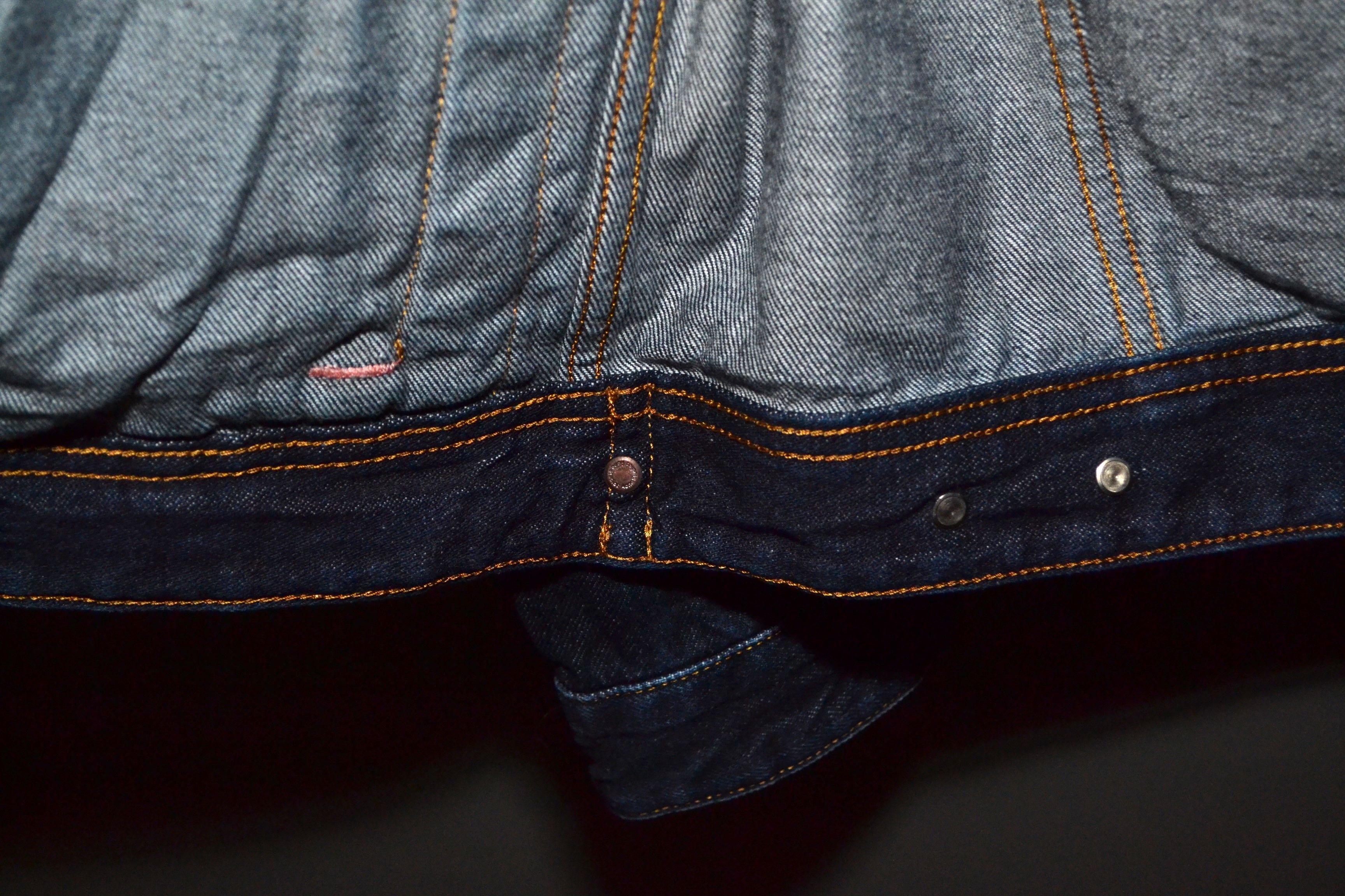Acne Studios Acne Studios Bla Konst Dark Blue Lamp Denim Trucker Jacket Size M / US 6-8 / IT 42-44 - 15 Thumbnail