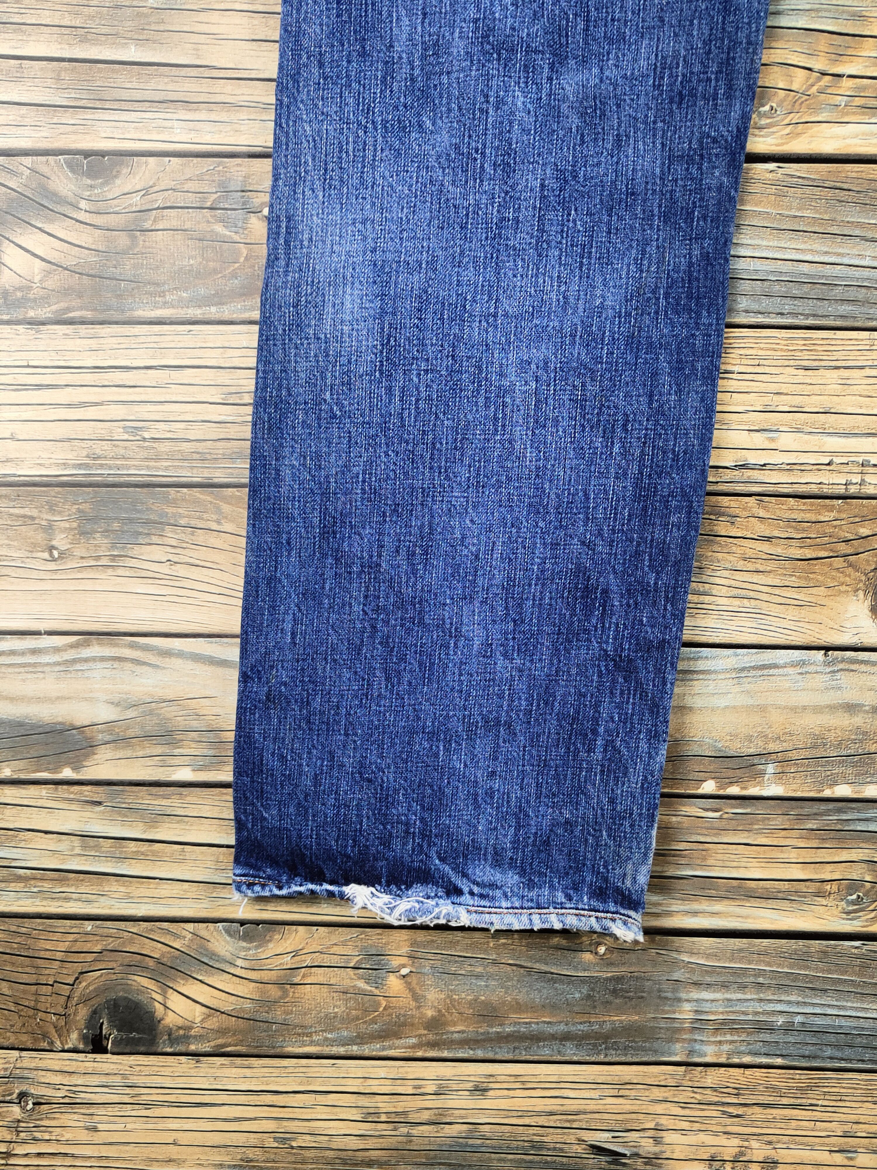 Prps DL Prps japan faded Blue Distressed Ripped denim #46-894 Size US 30 / EU 46 - 9 Thumbnail