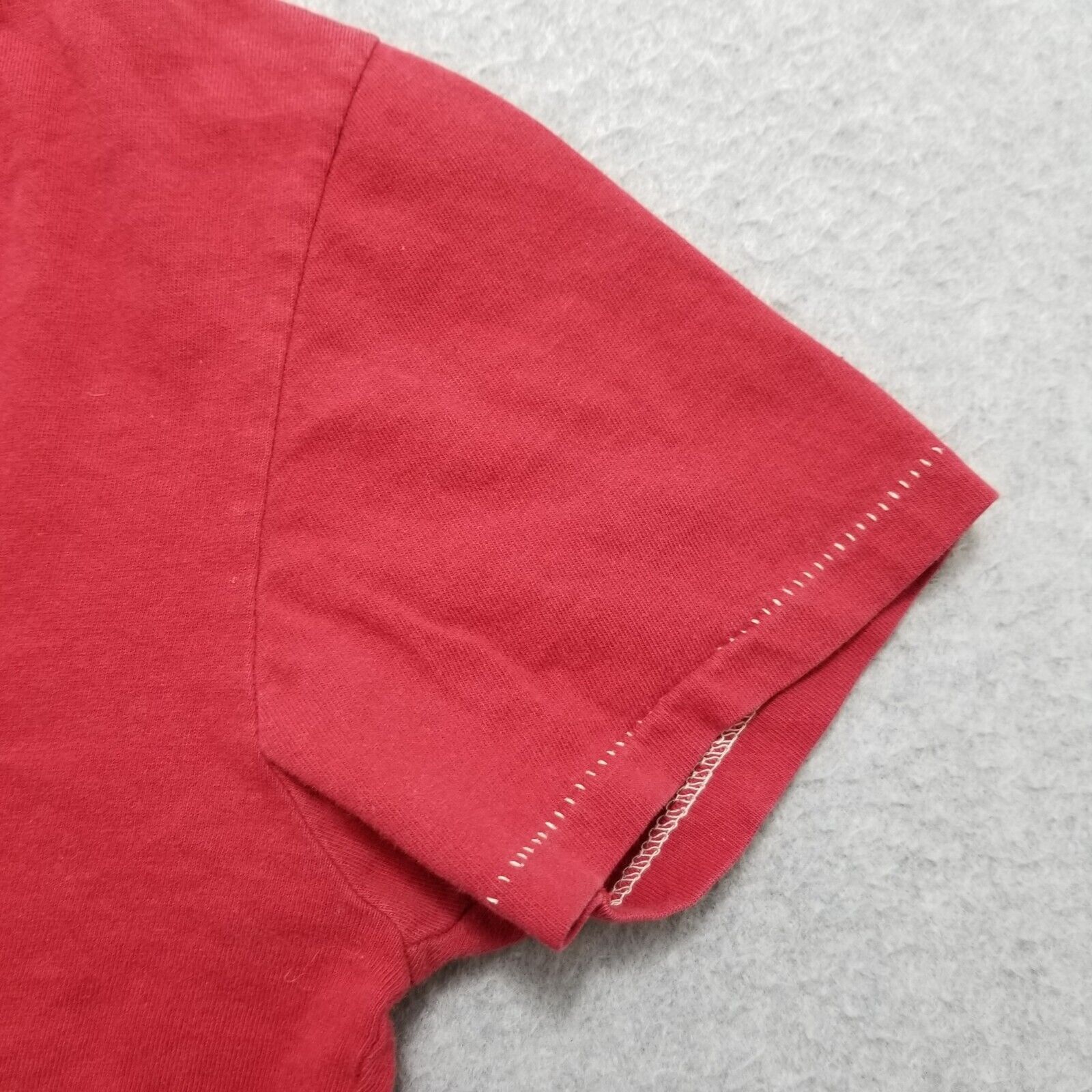 American Eagle Outfitters American Eagle Shirt Womens XS Red Crew Neck Single Stitch Size XS / US 0-2 / IT 36-38 - 8 Thumbnail