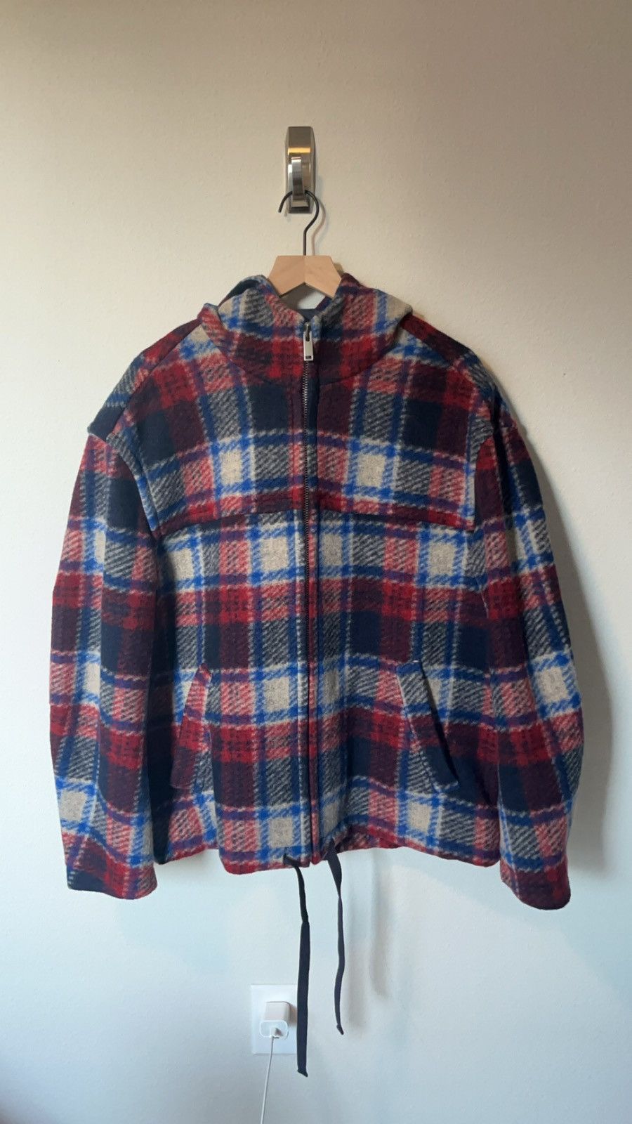 Isabel Marant Isabel Marant Blue & Red Kurt Jacket Size US XL / EU 56 / 4 - 4 Thumbnail