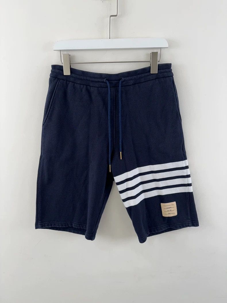 Thom Browne Thom Browne Striped Blue Shorts-dmc Size US 32 / EU 48 - 1 Thumbnail