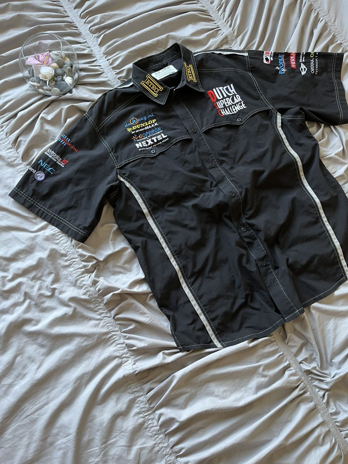 Vintage Dutch Supercar Challenge Vintage Racing F1 Shirt Button up Size US XXL / EU 58 / 5 - 2 Thumbnail