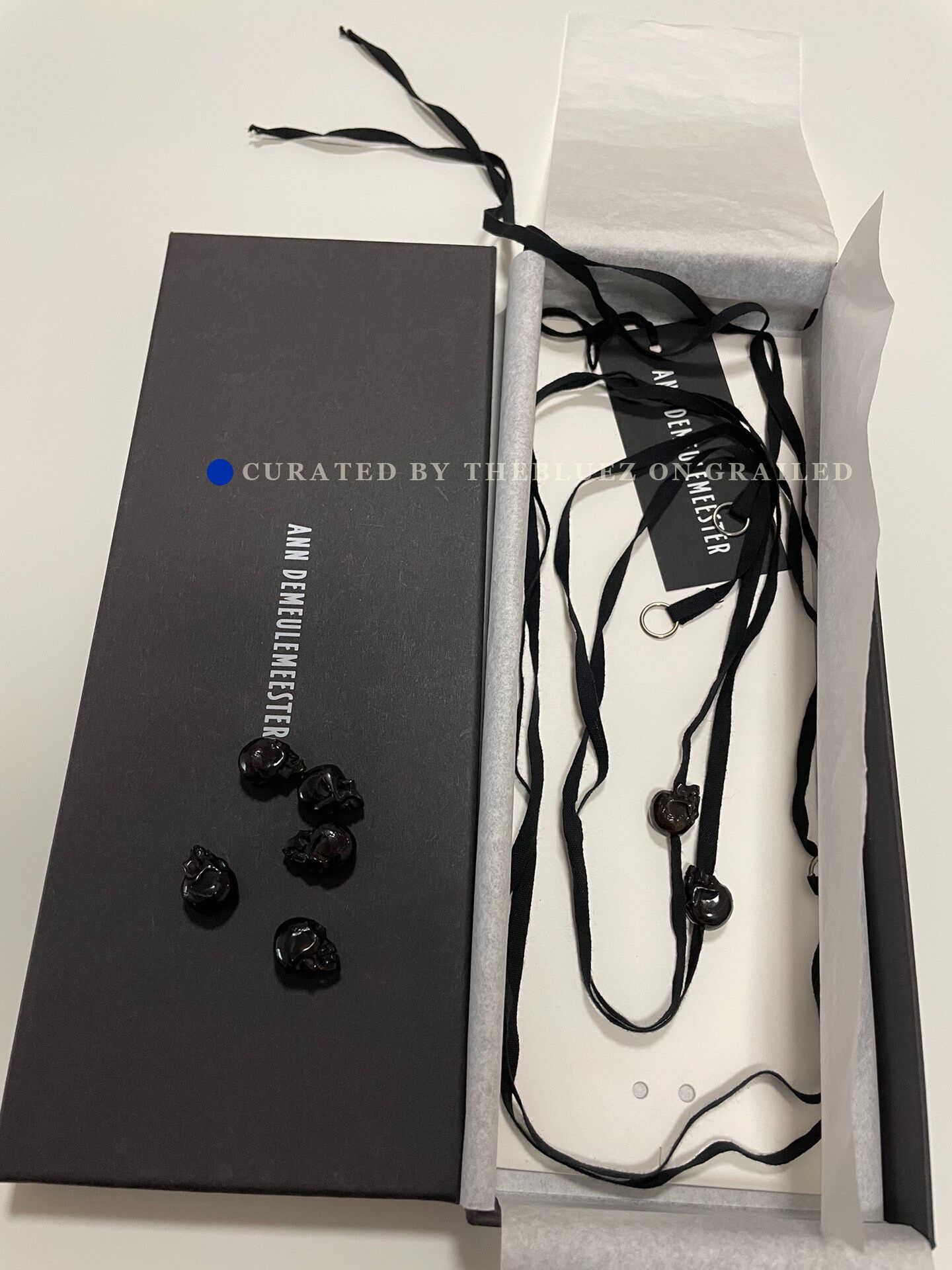 Ann Demeulemeester Ann Demeulemeester skull necklace | Grailed