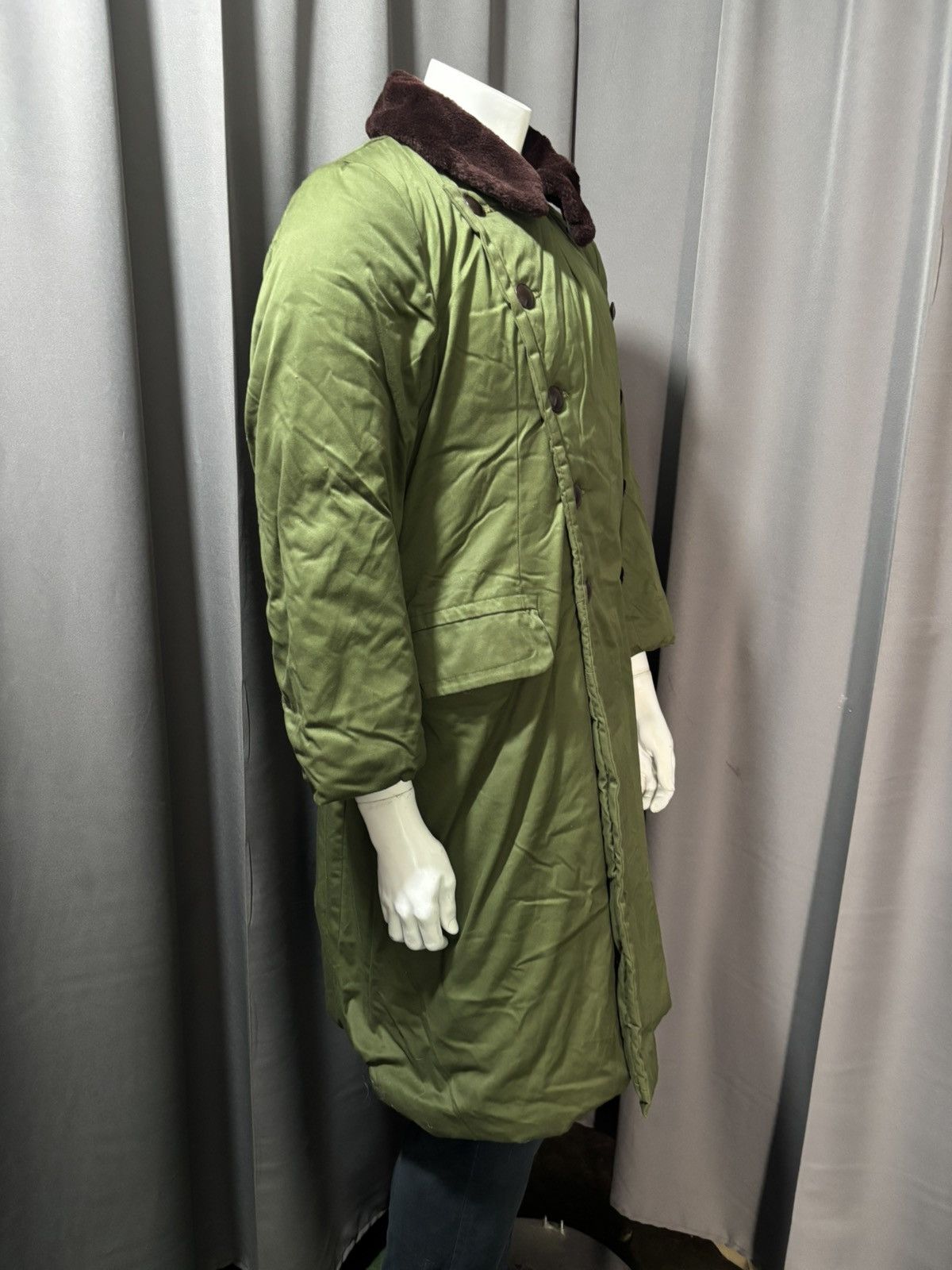 Vintage 1960s Vintage Chinese PLA Jundayi Military Overcoat Size US M / EU 48-50 / 2 - 5 Thumbnail