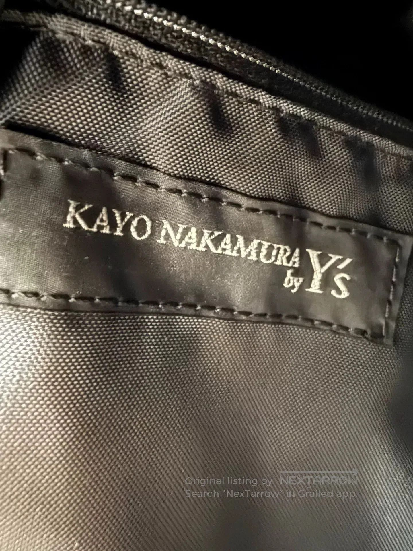 Yohji Yamamoto Yohji Yamamoto Nylon Backpack. Size ONE SIZE - 9 Thumbnail