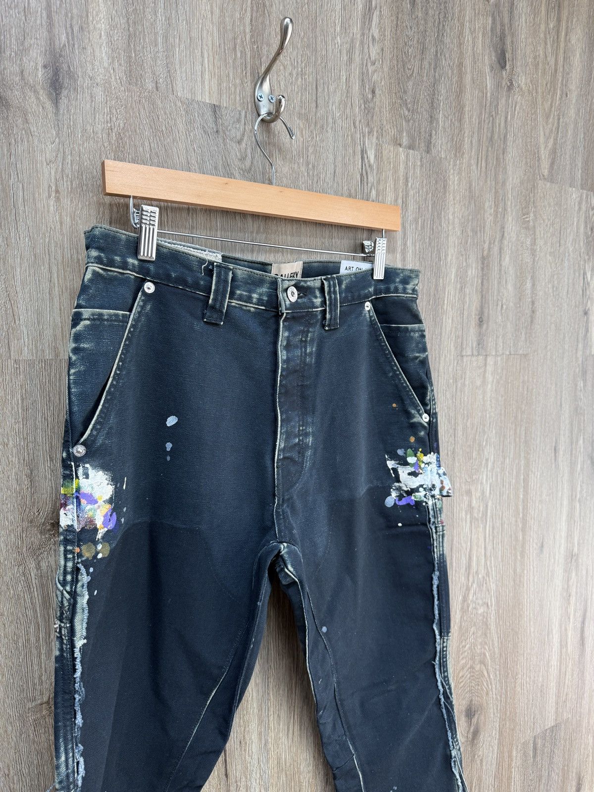 Gallery Dept. Gallery Dept Dark Navy Flare Carpenters Size US 32 / EU 48 - 3 Thumbnail