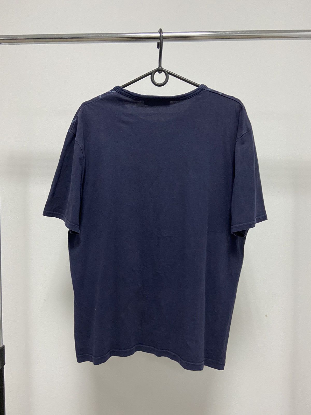 Vintage × Yves Saint Laurent Yves Saint Laurent Vintage T Shirt Monogram Logo Luxury Size US XL / EU 56 / 4 - 3 Thumbnail